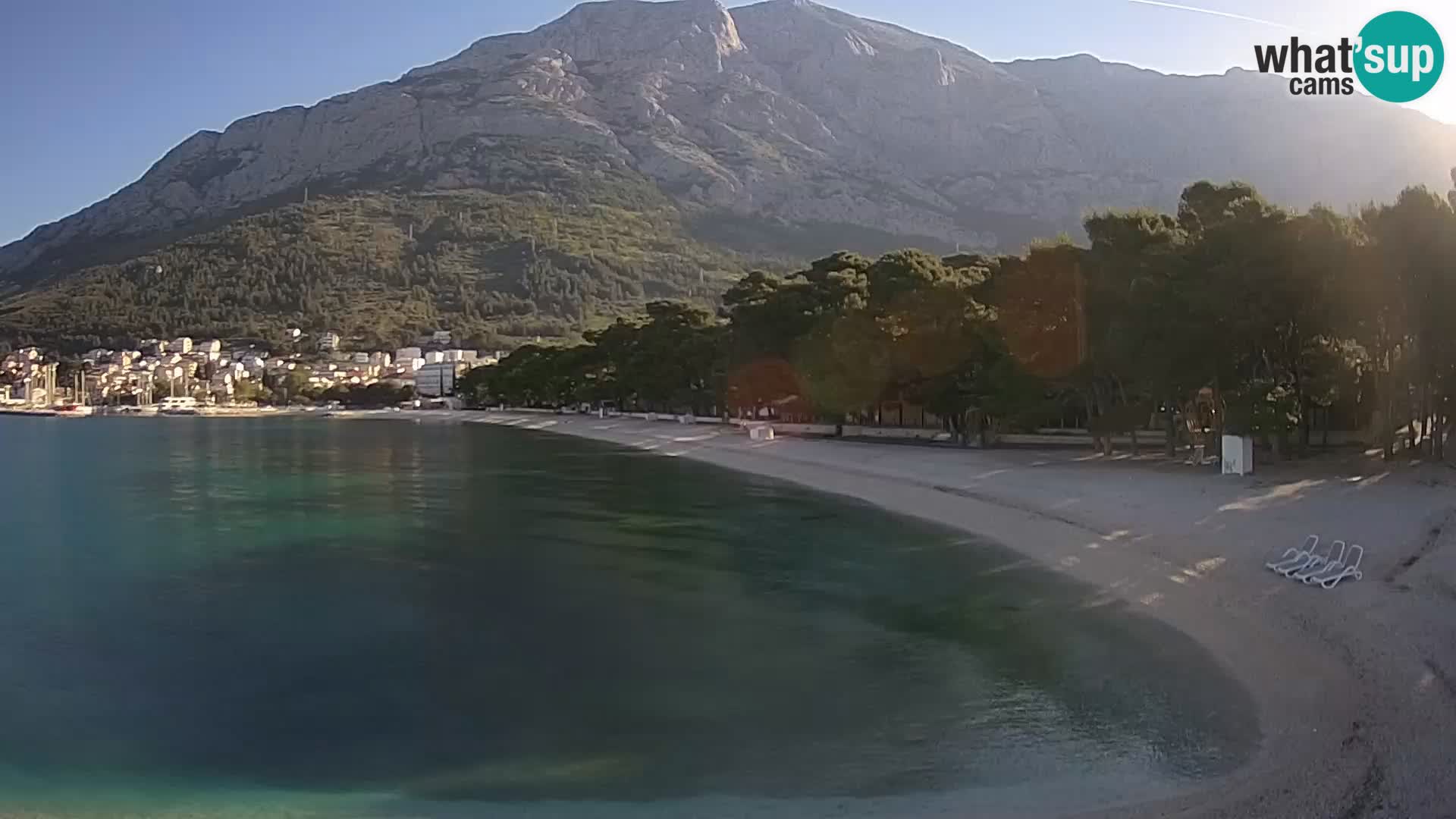 Webcam Baška Voda – Borik, Nikolina Strand
