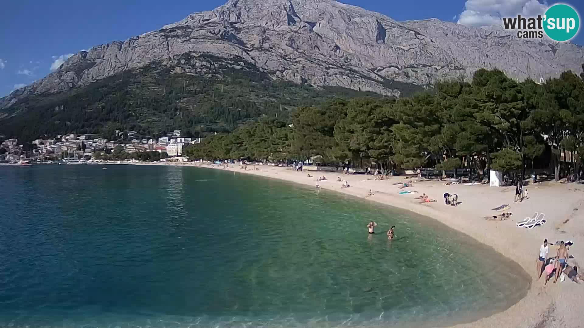 Webcam Baška Voda – Borik, Nikolina Strand