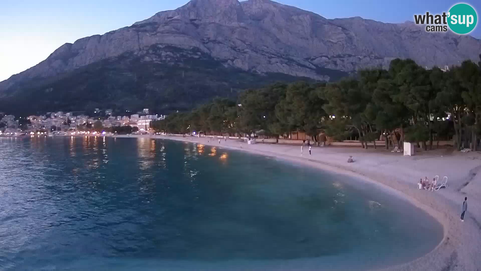 Webcam Baška Voda – Borik, Nikolina Strand