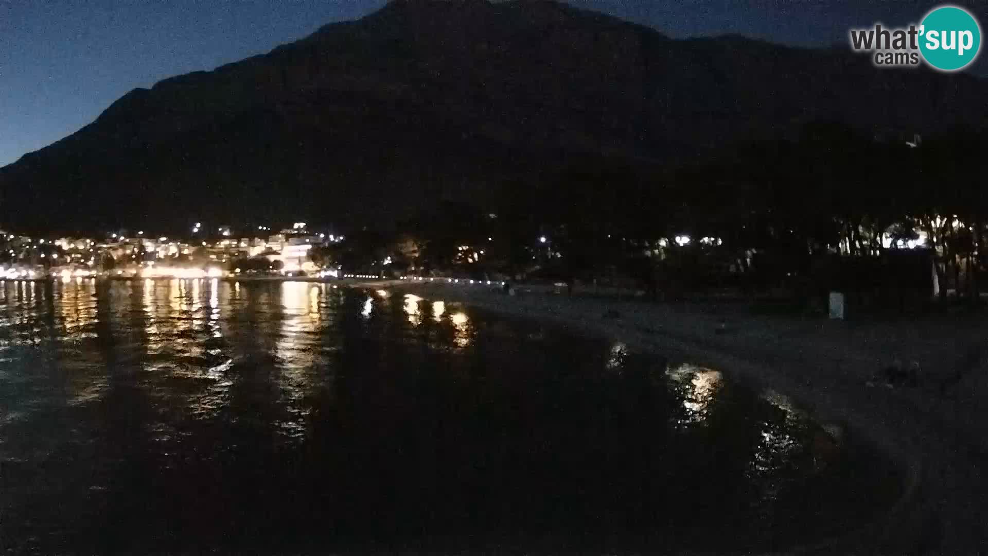 Webcam Basca Voda –  Borik, playa Nikolina