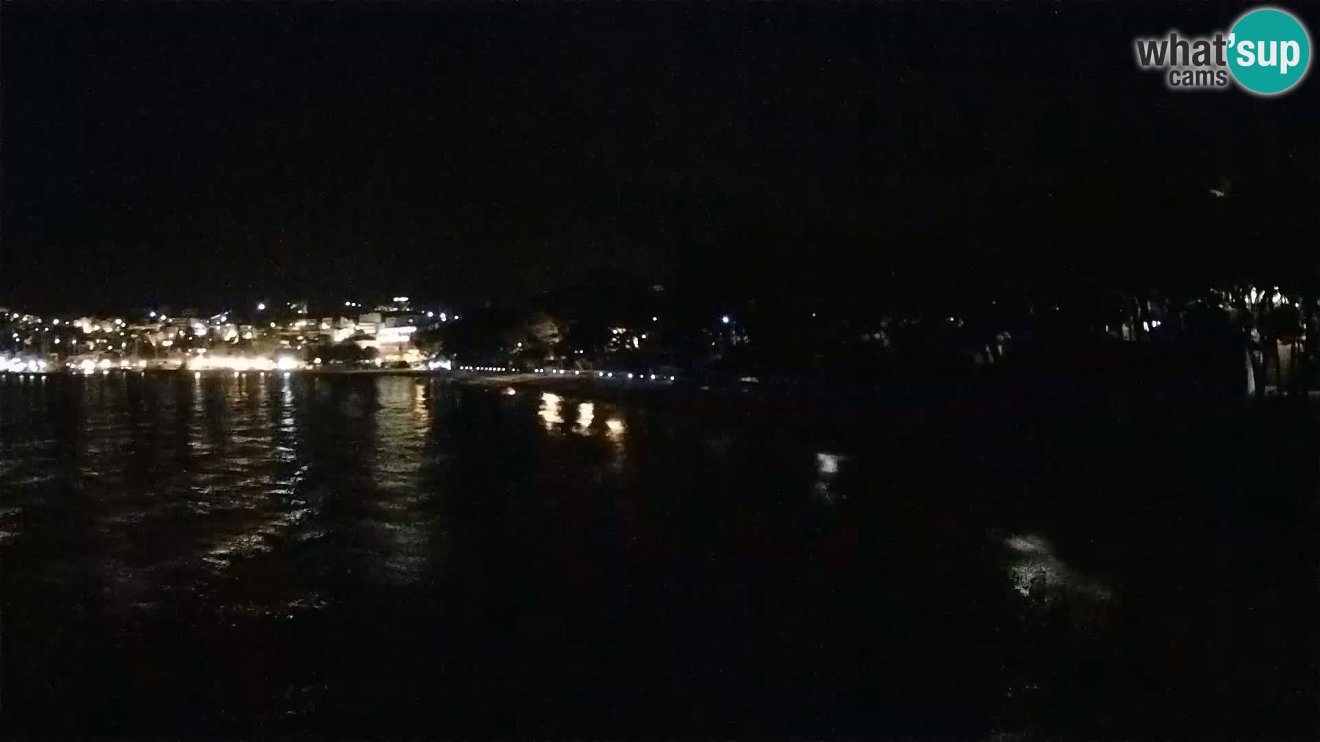Webcam Baška Voda – Borik, plage Nikolina
