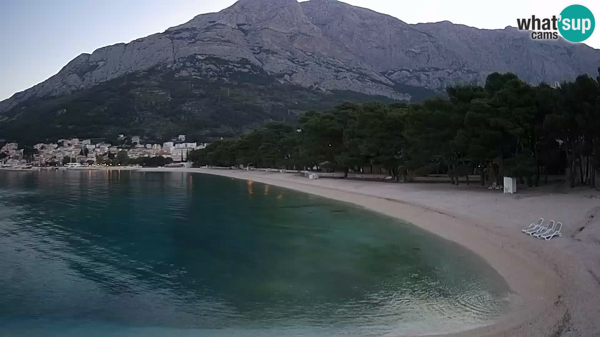 Webcam Baška Voda – Borik, Nikolina Strand
