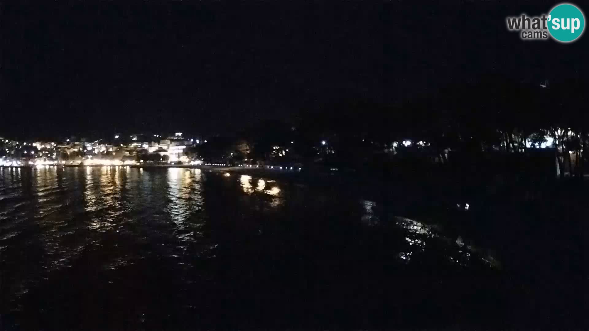 Webcam Live – Baška Voda – Borik, spiaggia Nikolina
