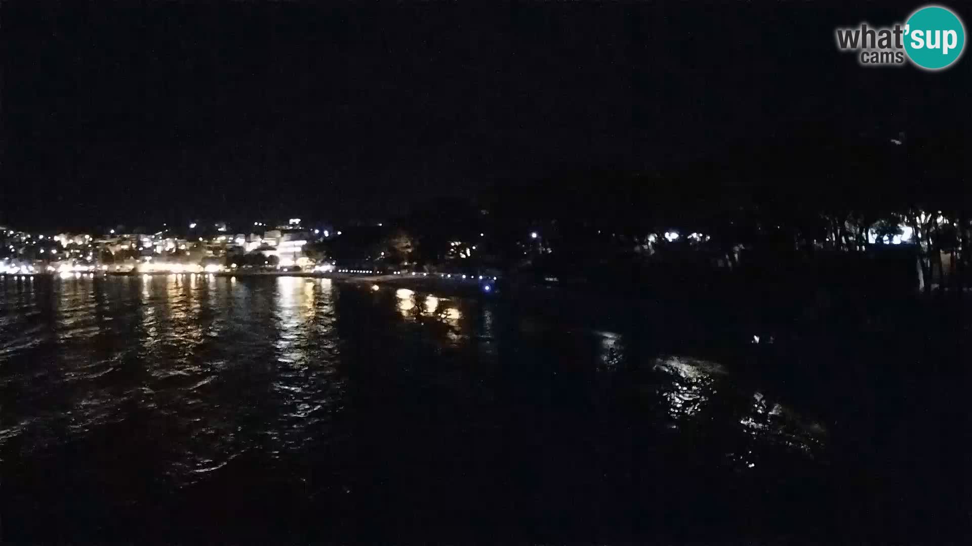 Webcam Baška Voda – Borik, plage Nikolina