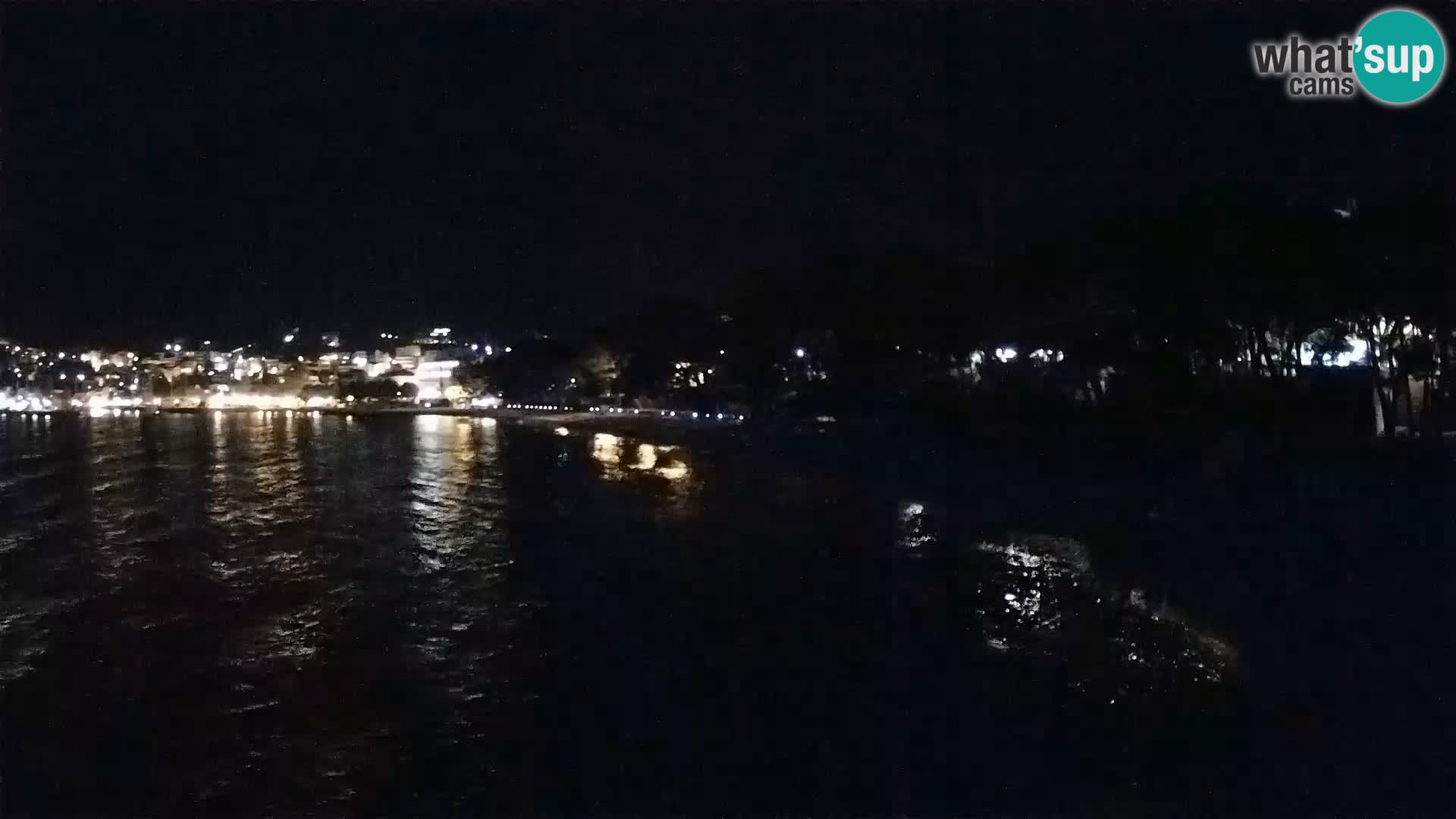 Webcam Basca Voda –  Borik, playa Nikolina