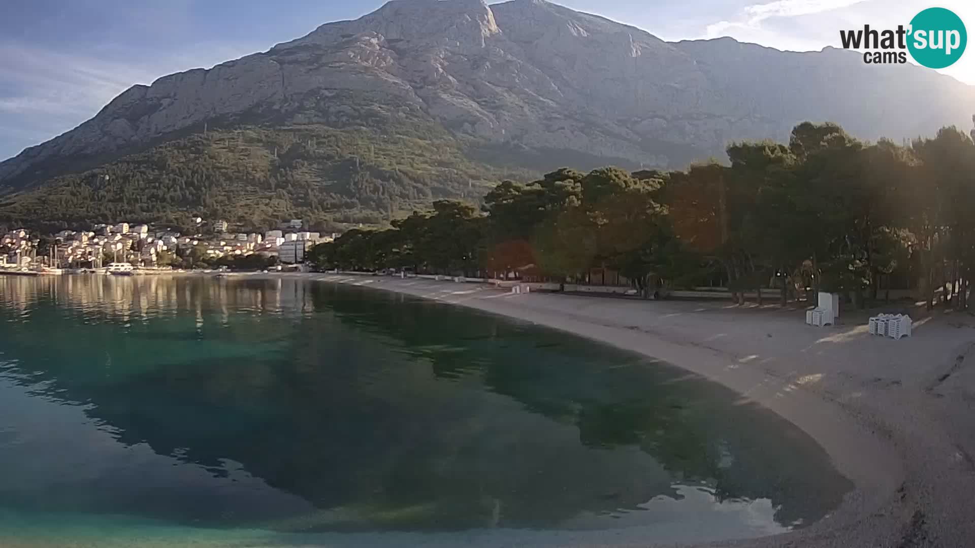 Webcam Live –  Baška Voda – Borik, Nikolina beach