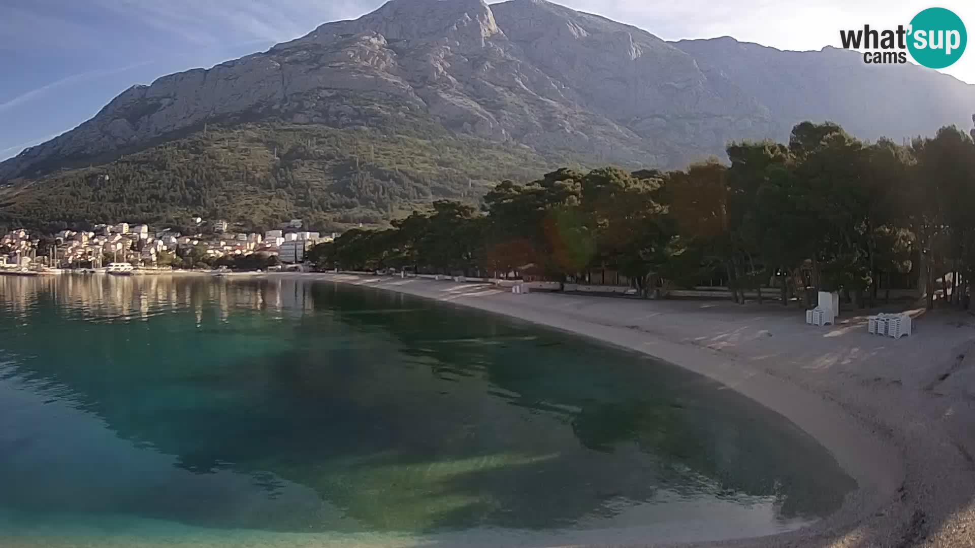 Webcam Baška Voda – Borik, Nikolina Strand