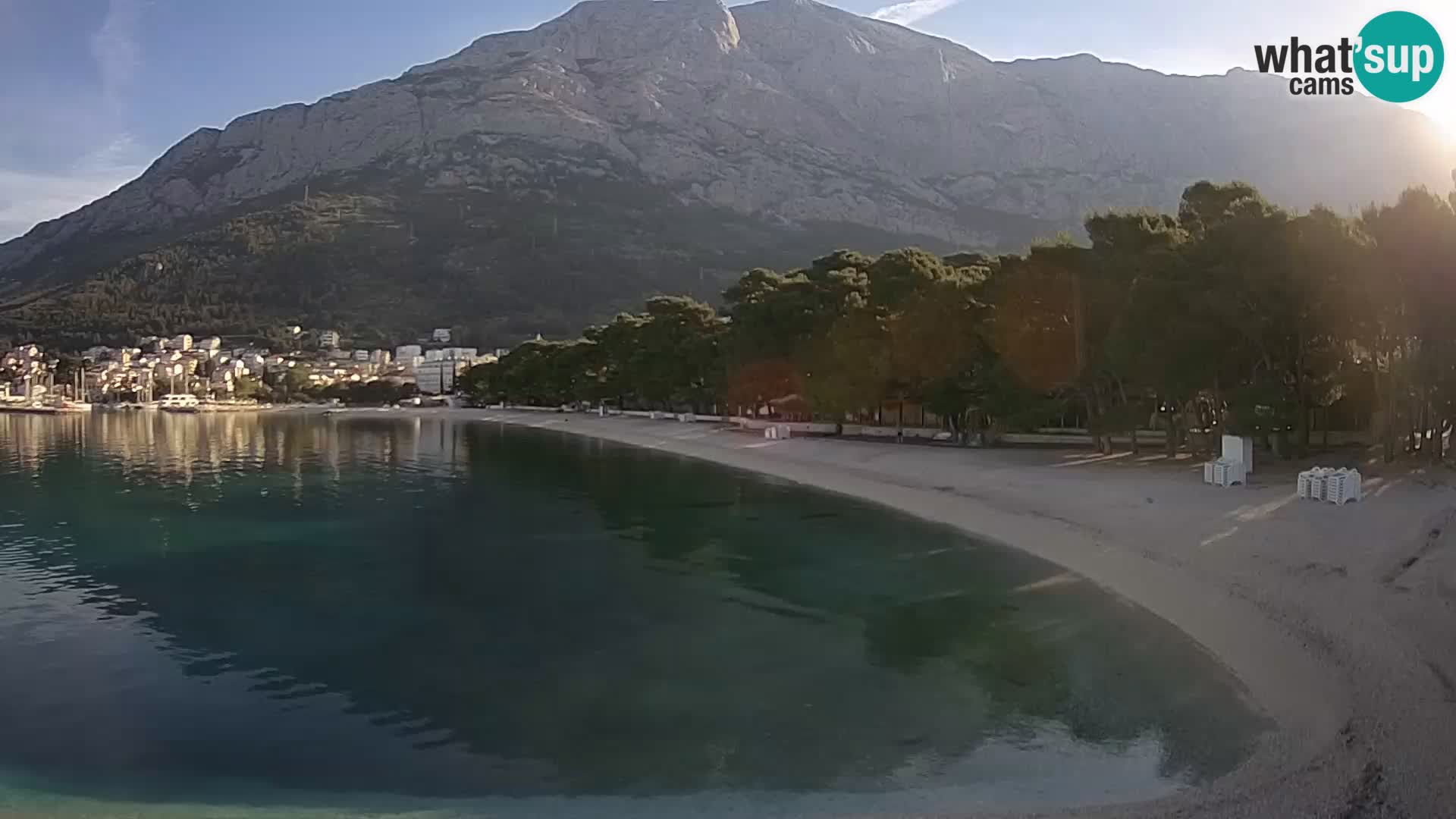 Webcam Live –  Baška Voda – Borik, Nikolina beach