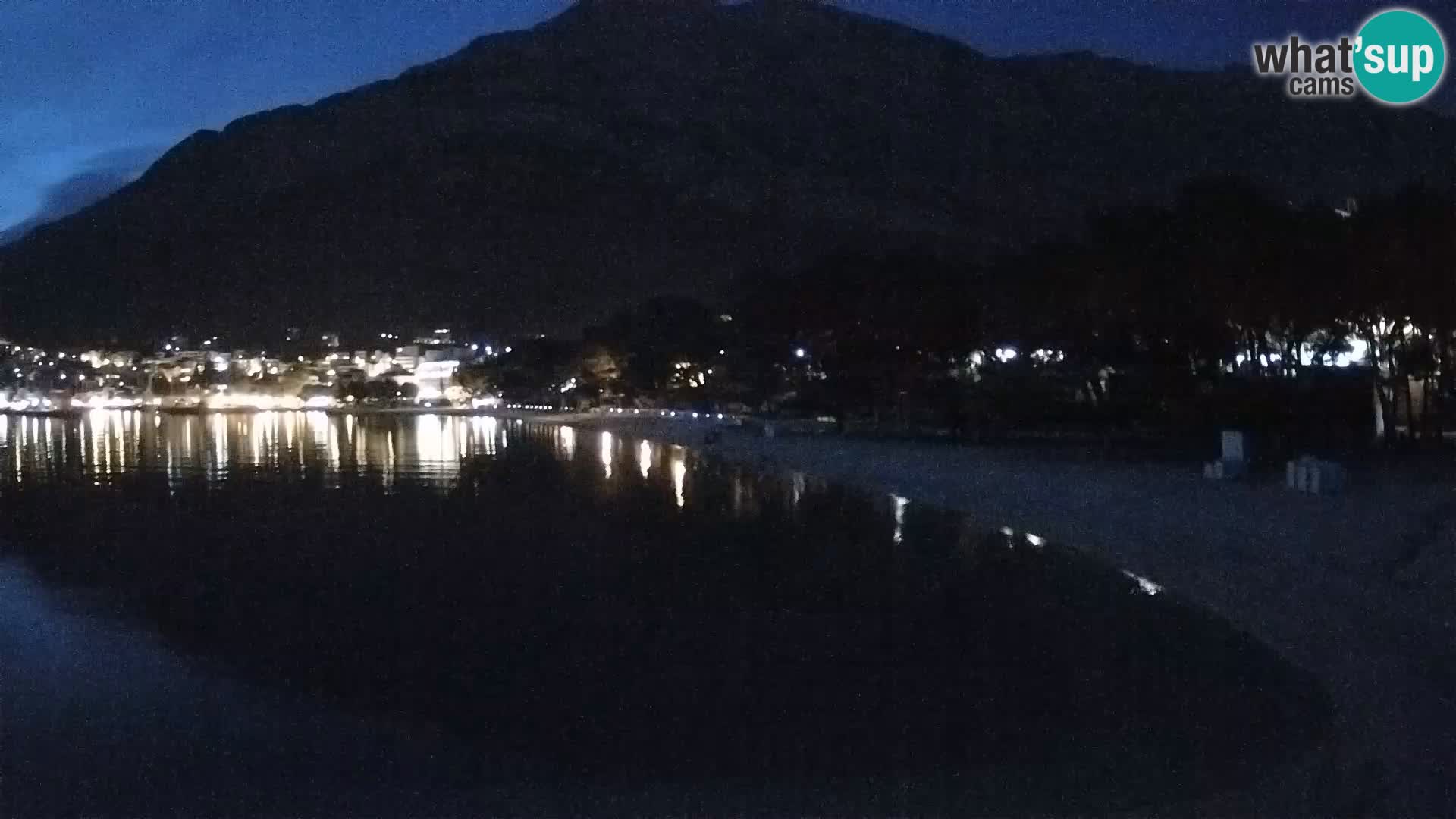 Webcam Baška Voda – Borik, Nikolina Strand