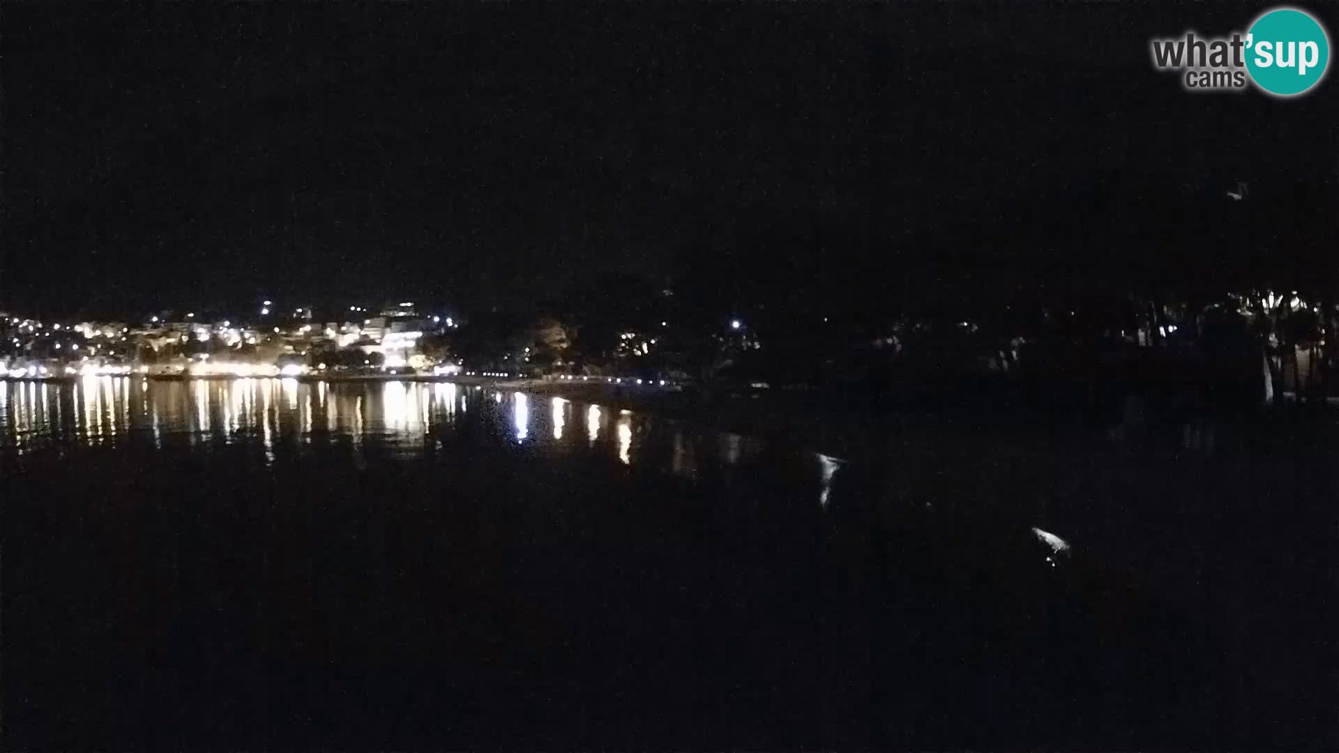 Webcam Live – Baška Voda – Borik, spiaggia Nikolina