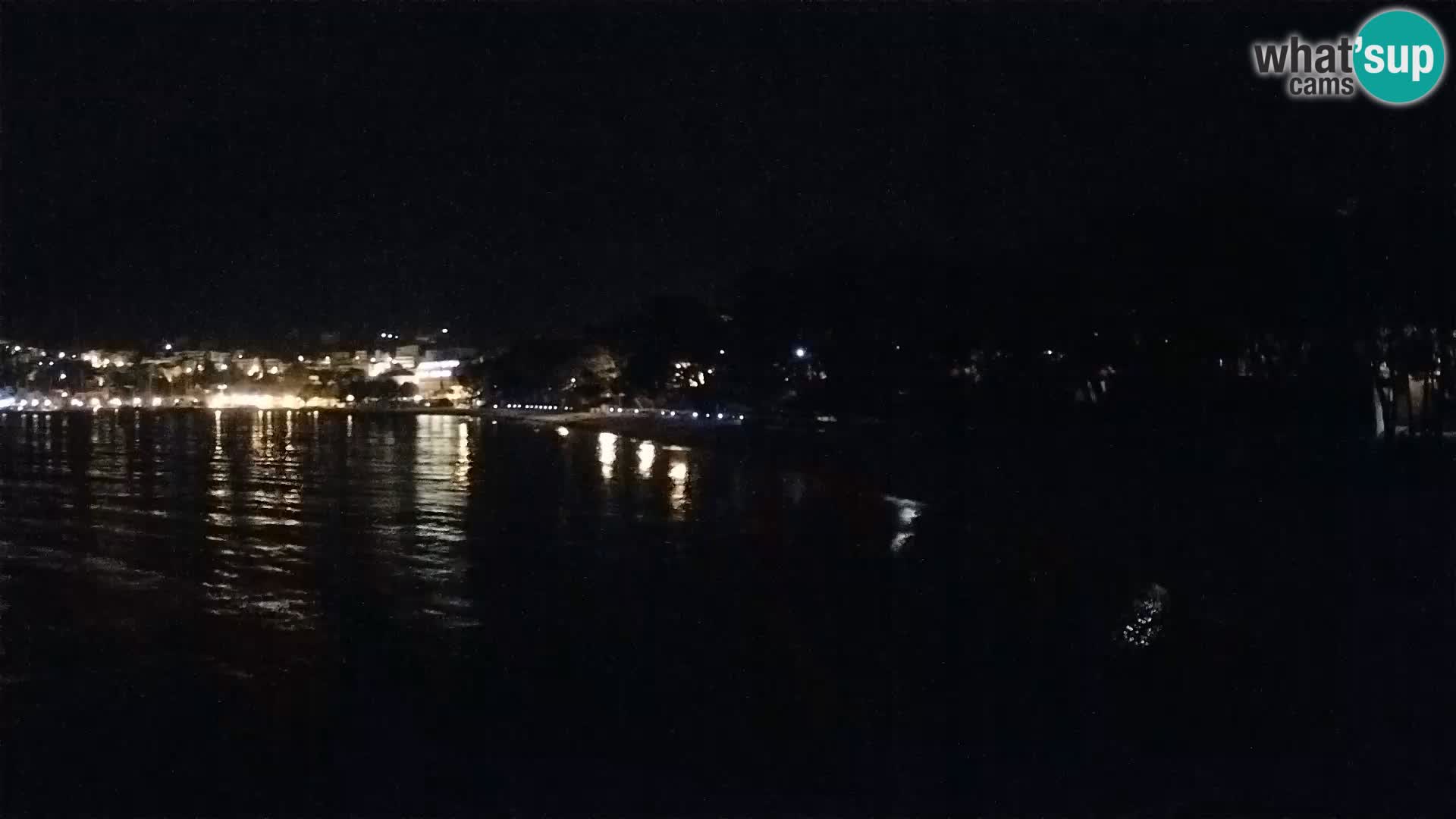 Webcam Basca Voda –  Borik, playa Nikolina