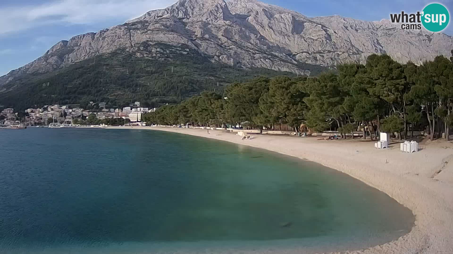 Webcam Baška Voda – Borik, Nikolina Strand