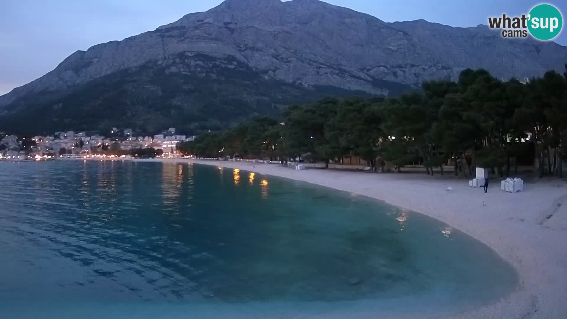 Webcam Baška Voda – Borik, Nikolina Strand