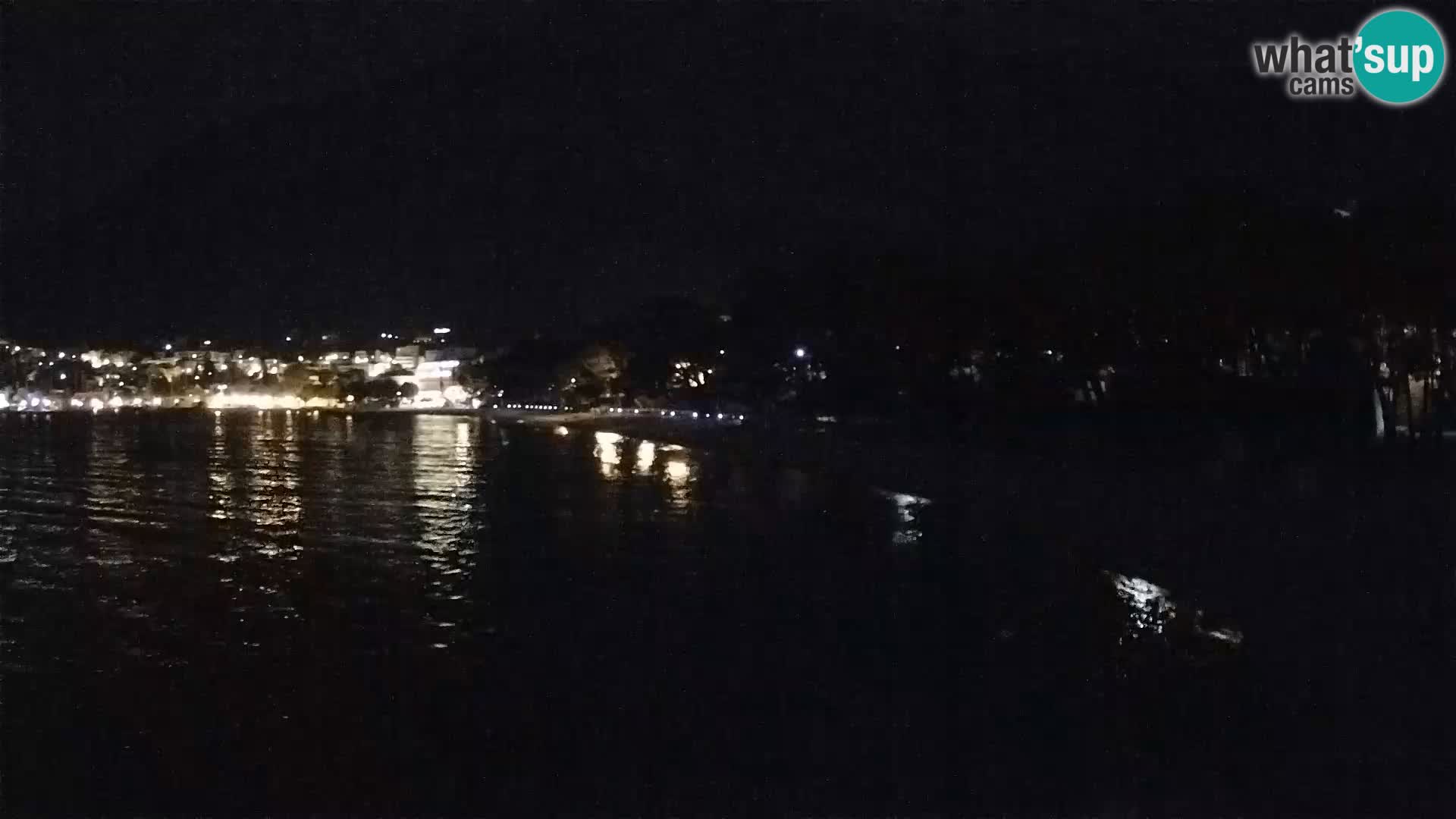 Webcam Basca Voda –  Borik, playa Nikolina