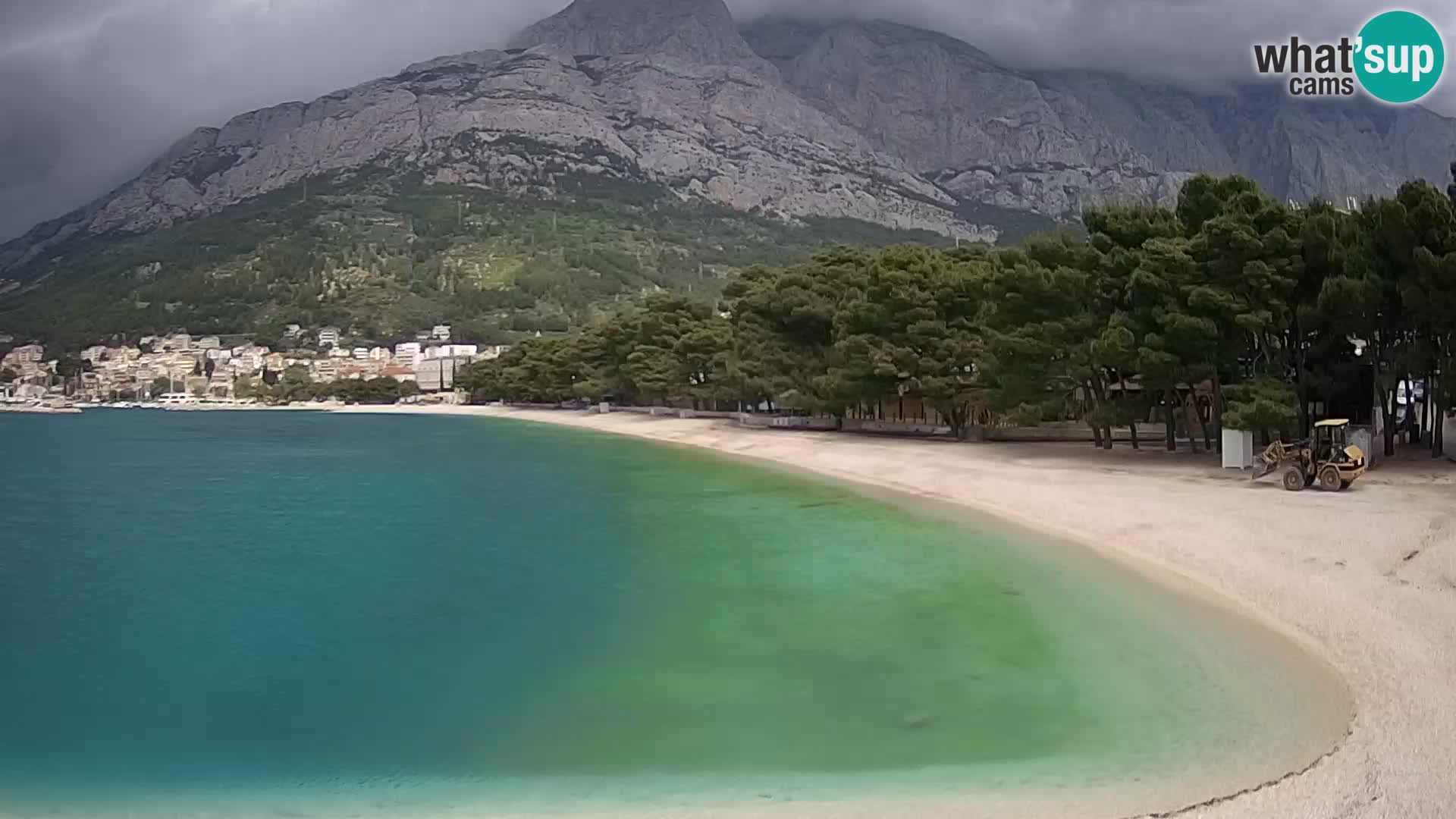 Webcam Live –  Baška Voda – Borik, Nikolina beach