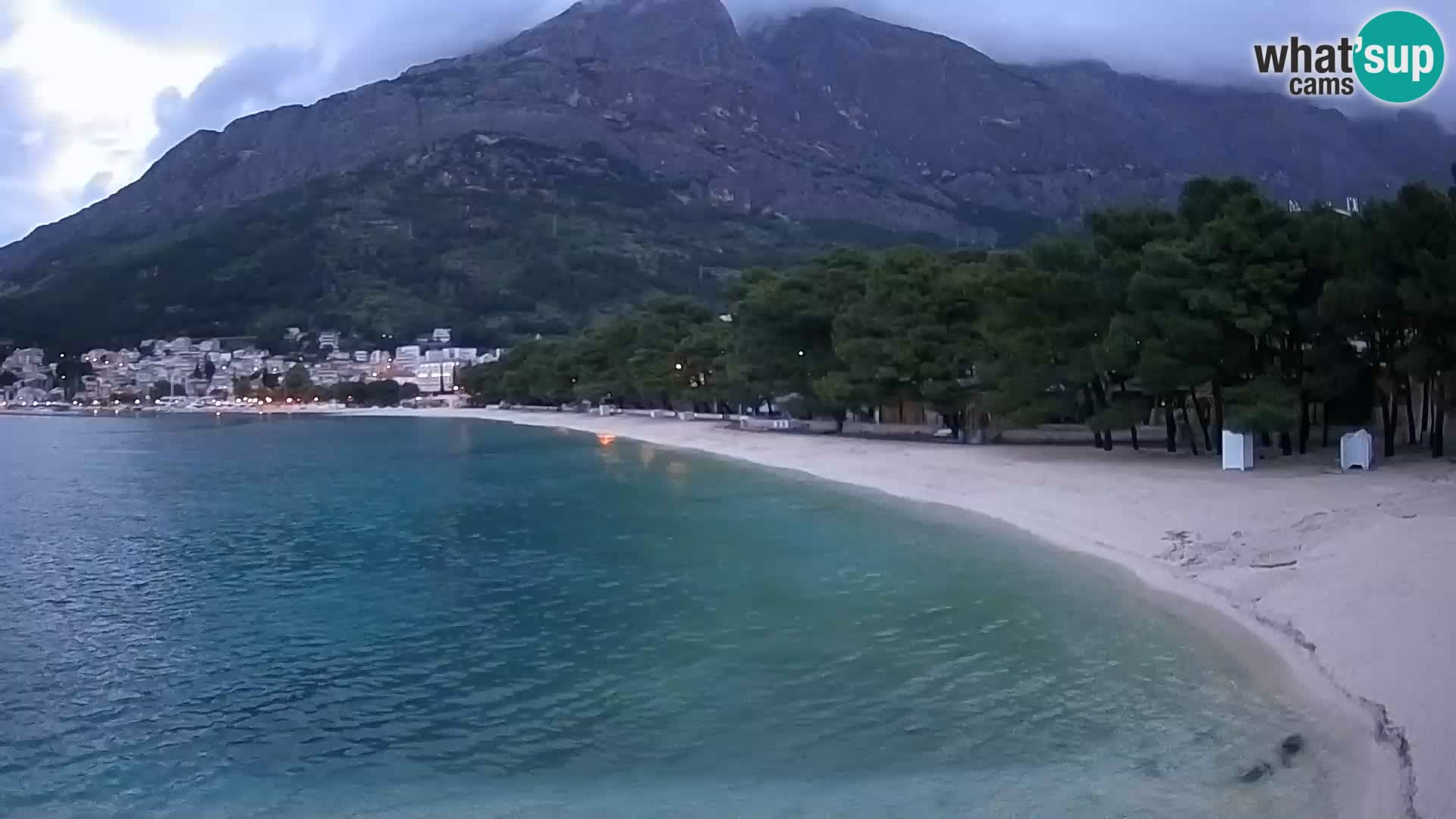 Webcam Baška Voda – Borik, Nikolina Strand