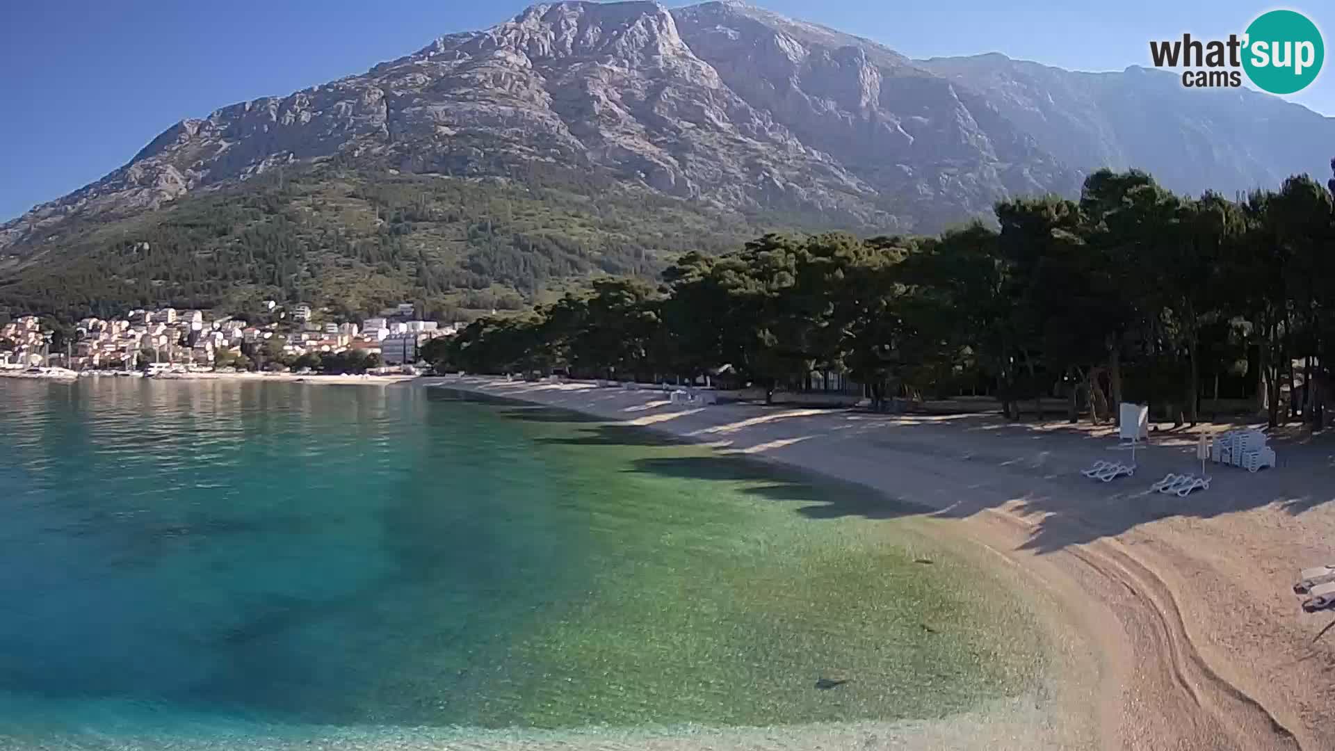 Webcam Baška Voda – Borik, Nikolina Strand