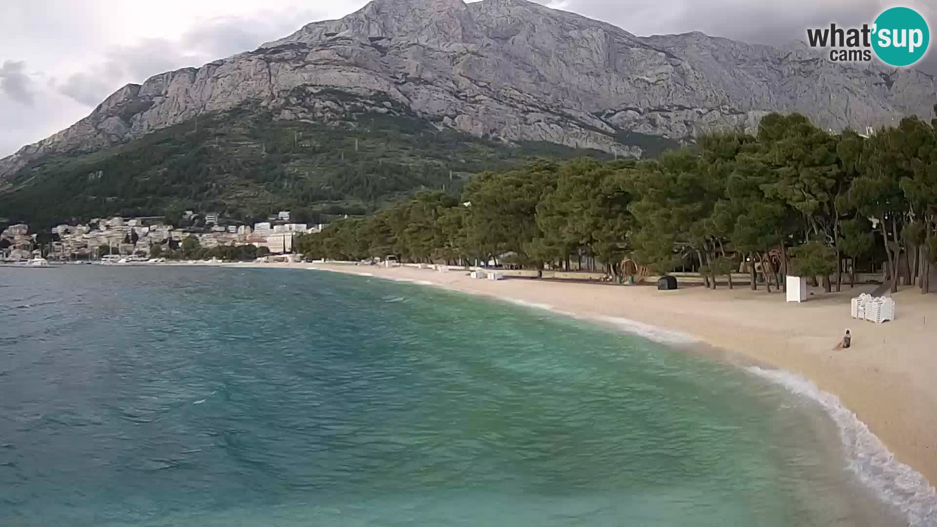 Webcam Baška Voda – Borik, Nikolina Strand