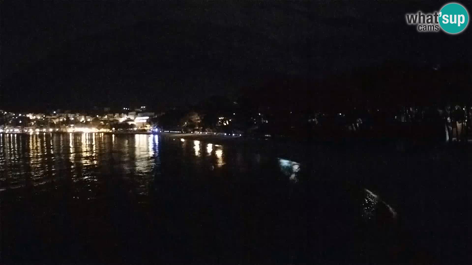 Webcam Baška Voda – Borik, plage Nikolina