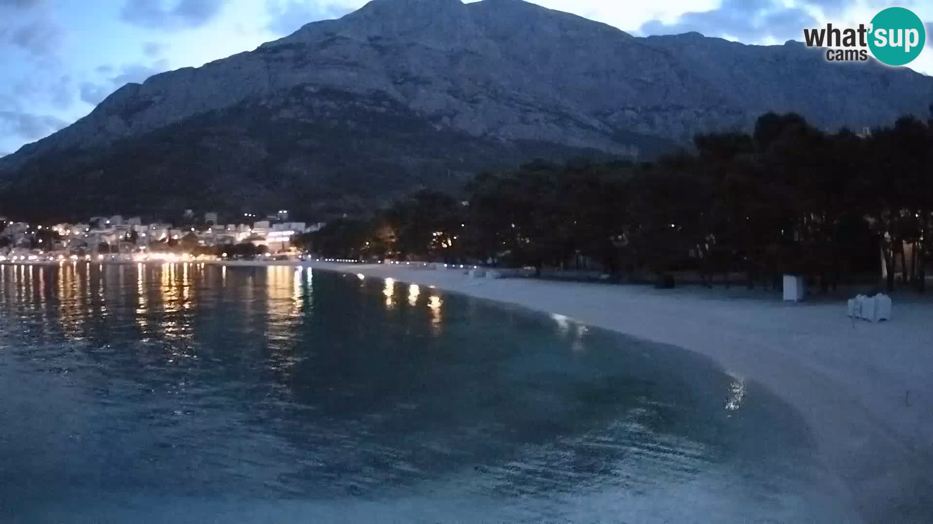 Webcam Live –  Baška Voda – Borik, Nikolina beach