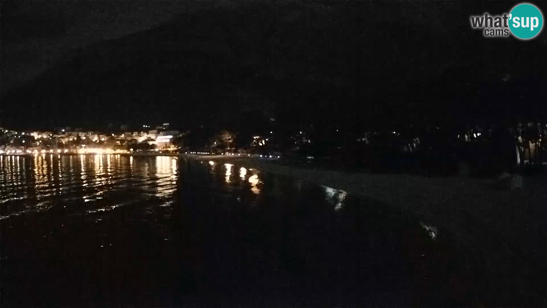 Webcam Basca Voda –  Borik, playa Nikolina
