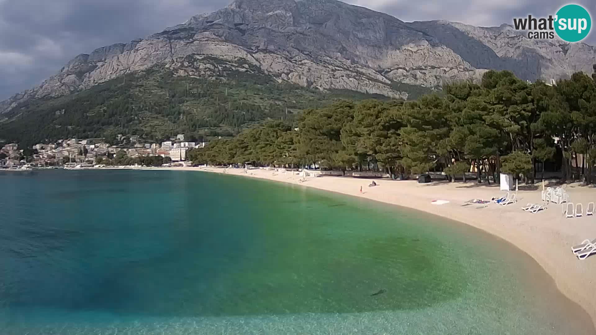 Webcam Live –  Baška Voda – Borik, Nikolina beach
