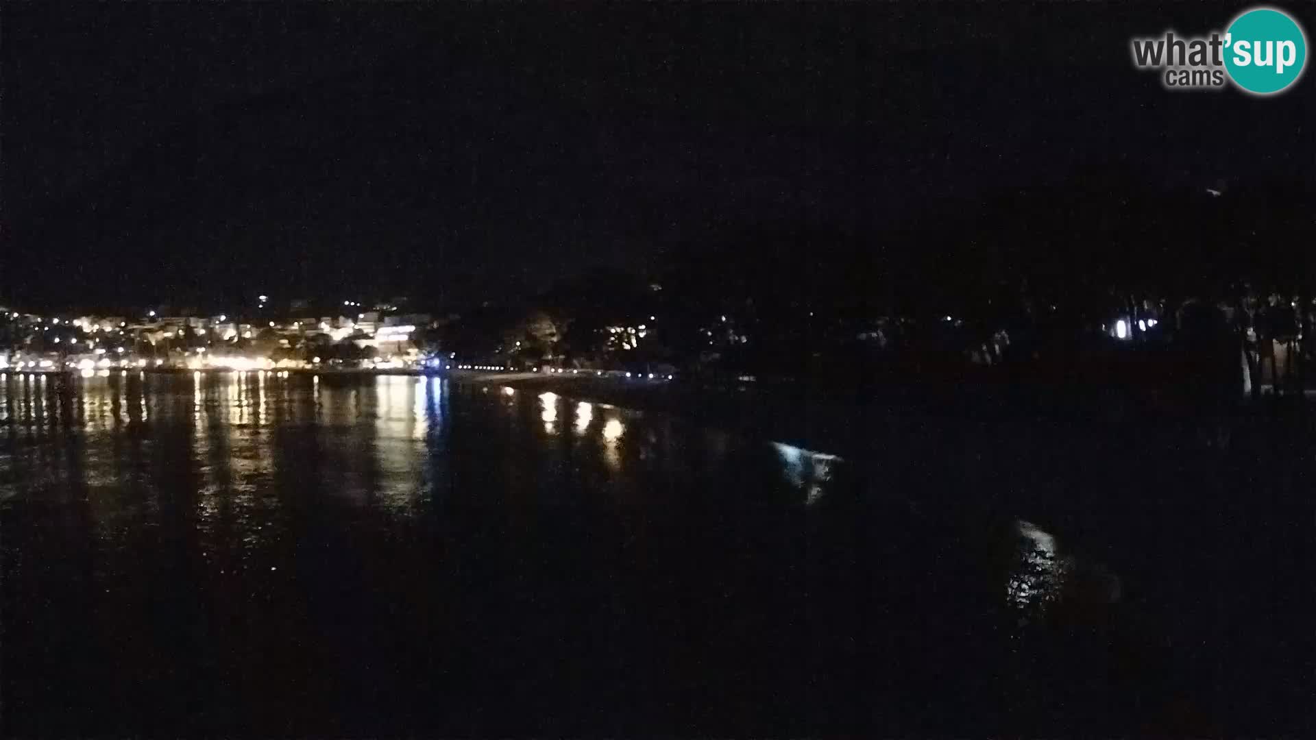 Webcam Baška Voda – Borik, plage Nikolina
