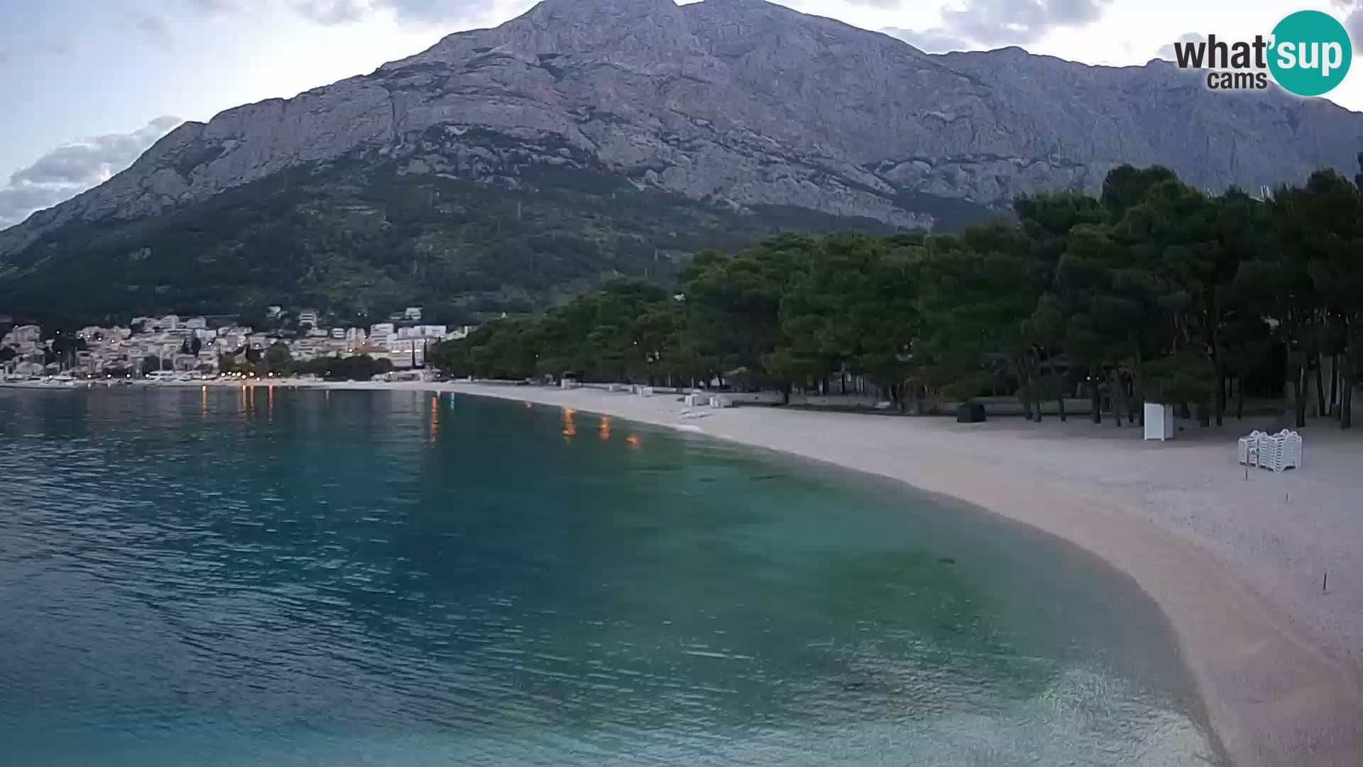 Webcam Baška Voda – Borik, Nikolina Strand