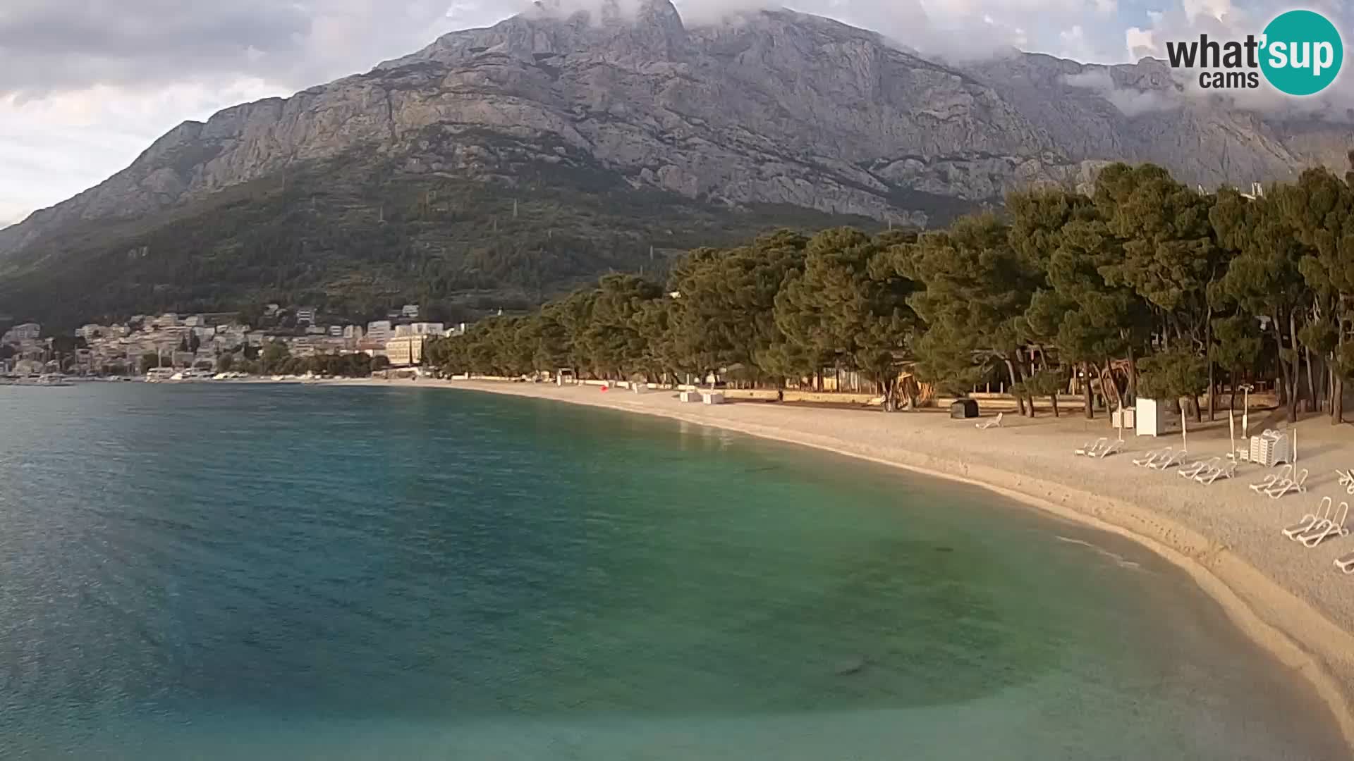 Webcam Live –  Baška Voda – Borik, Nikolina beach