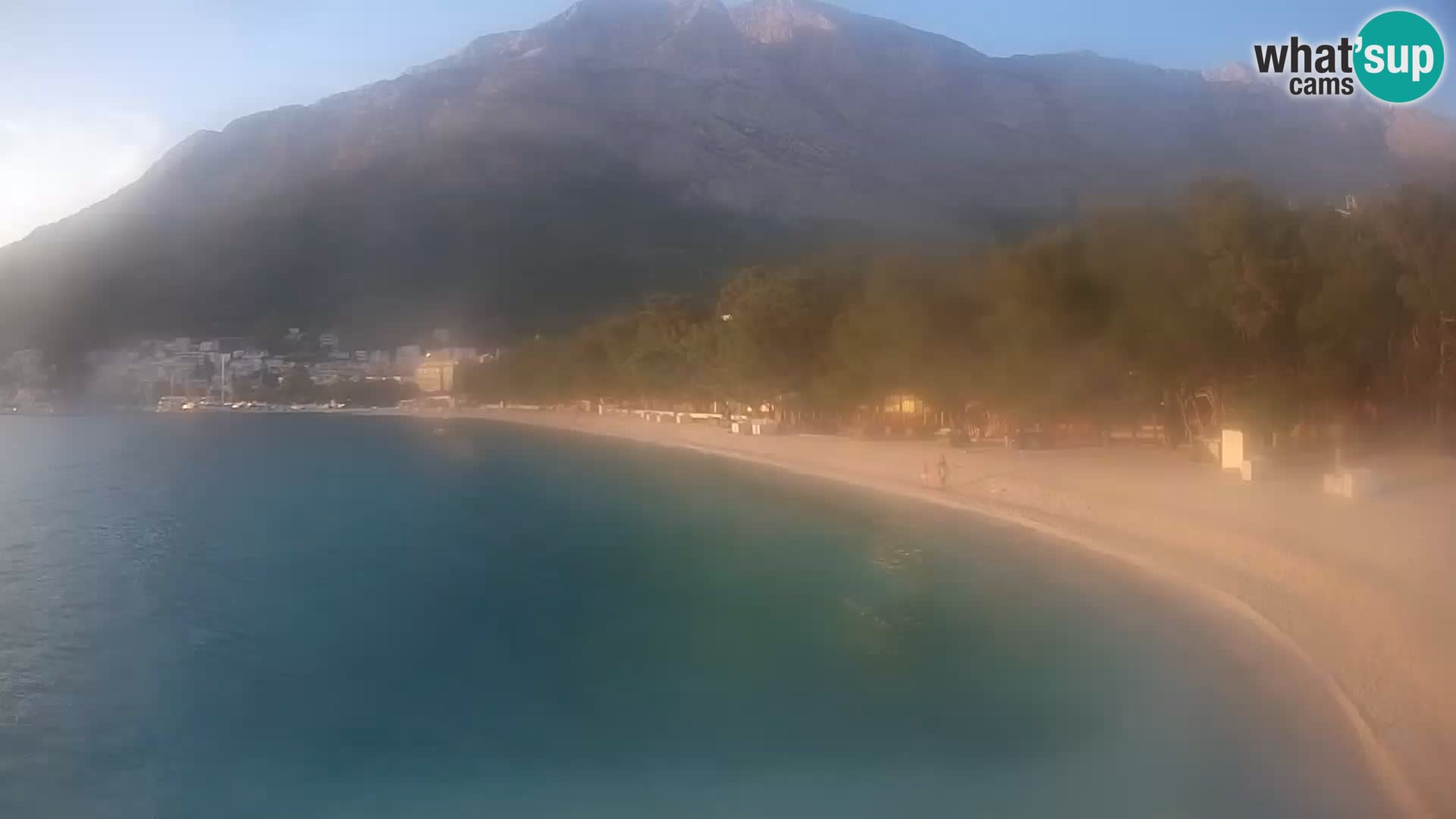 Webcam Baška Voda – Borik, Nikolina Strand