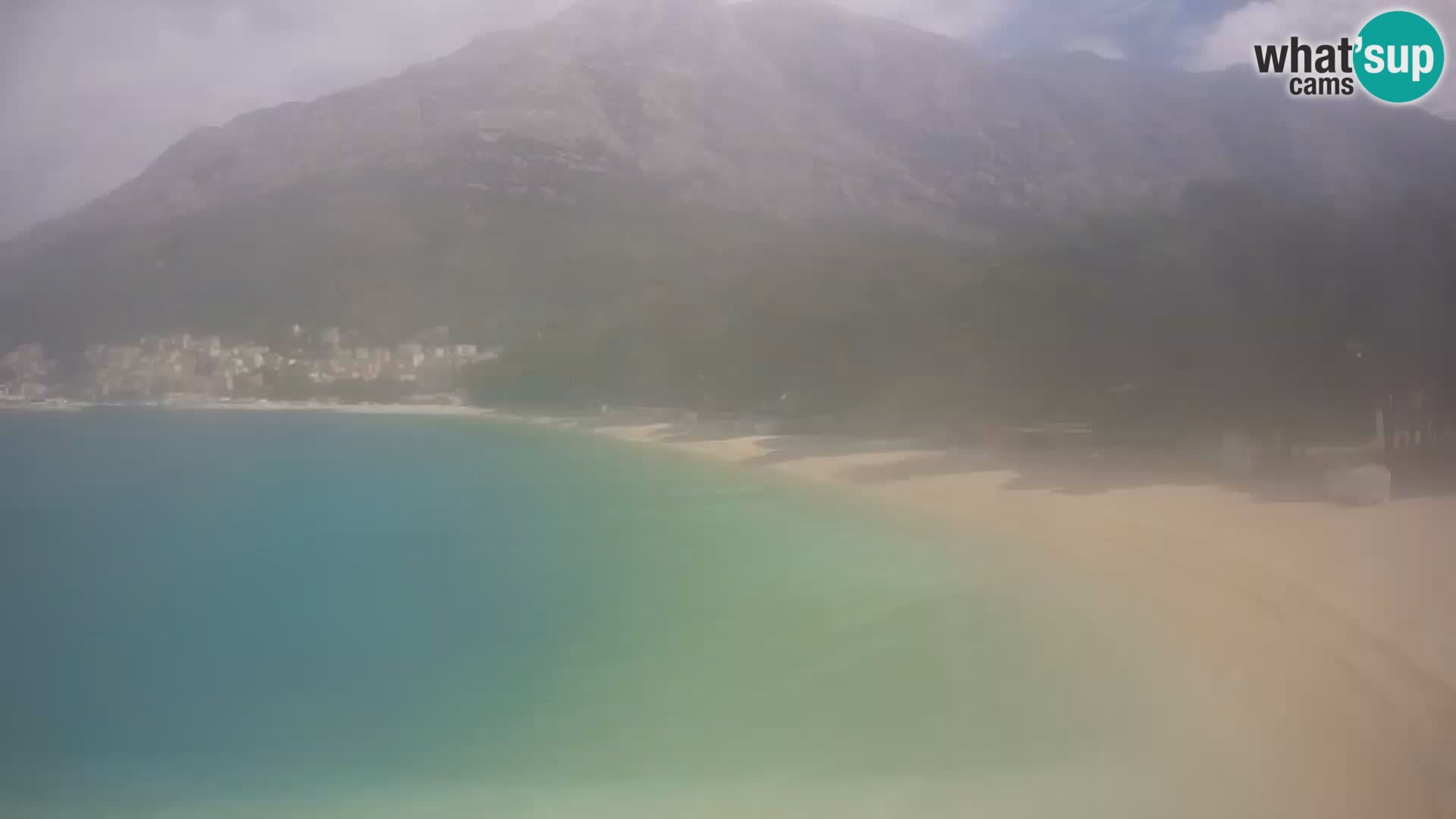 Webcam Baška Voda – Borik, Nikolina Strand