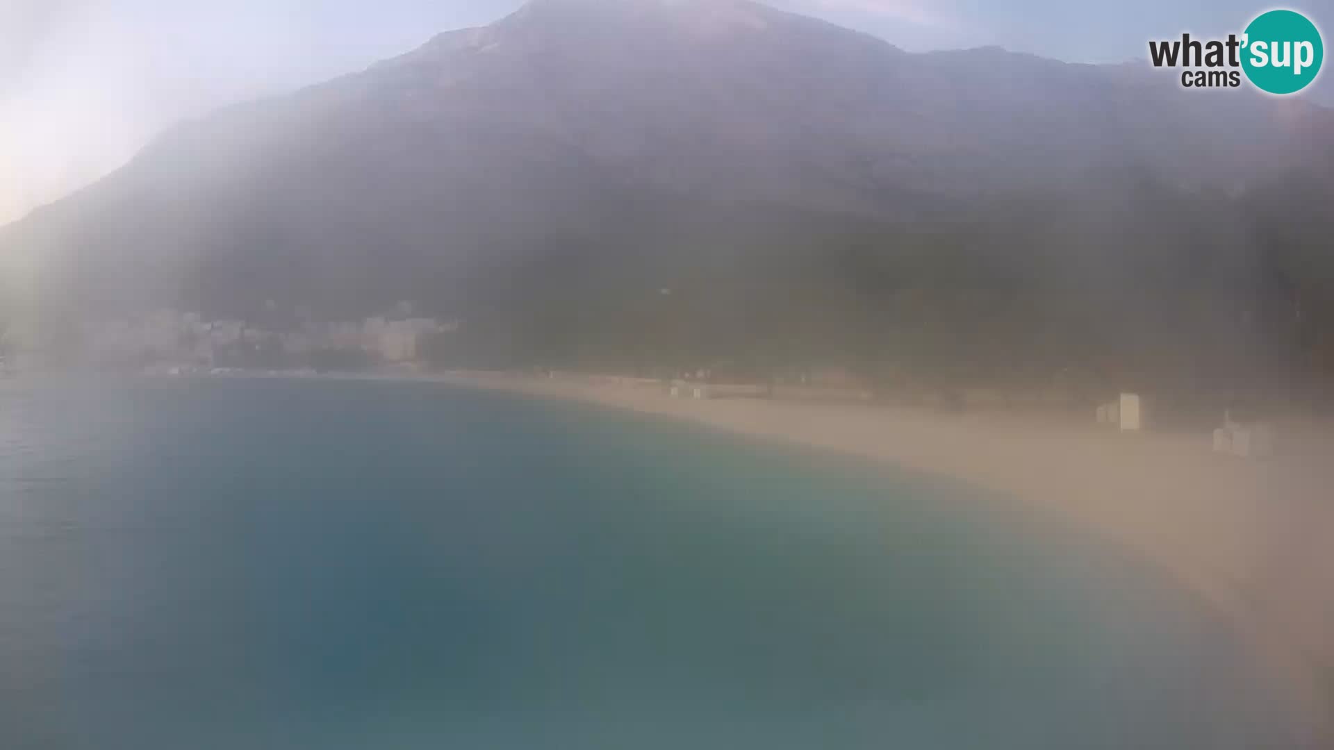 Webcam Live –  Baška Voda – Borik, Nikolina beach