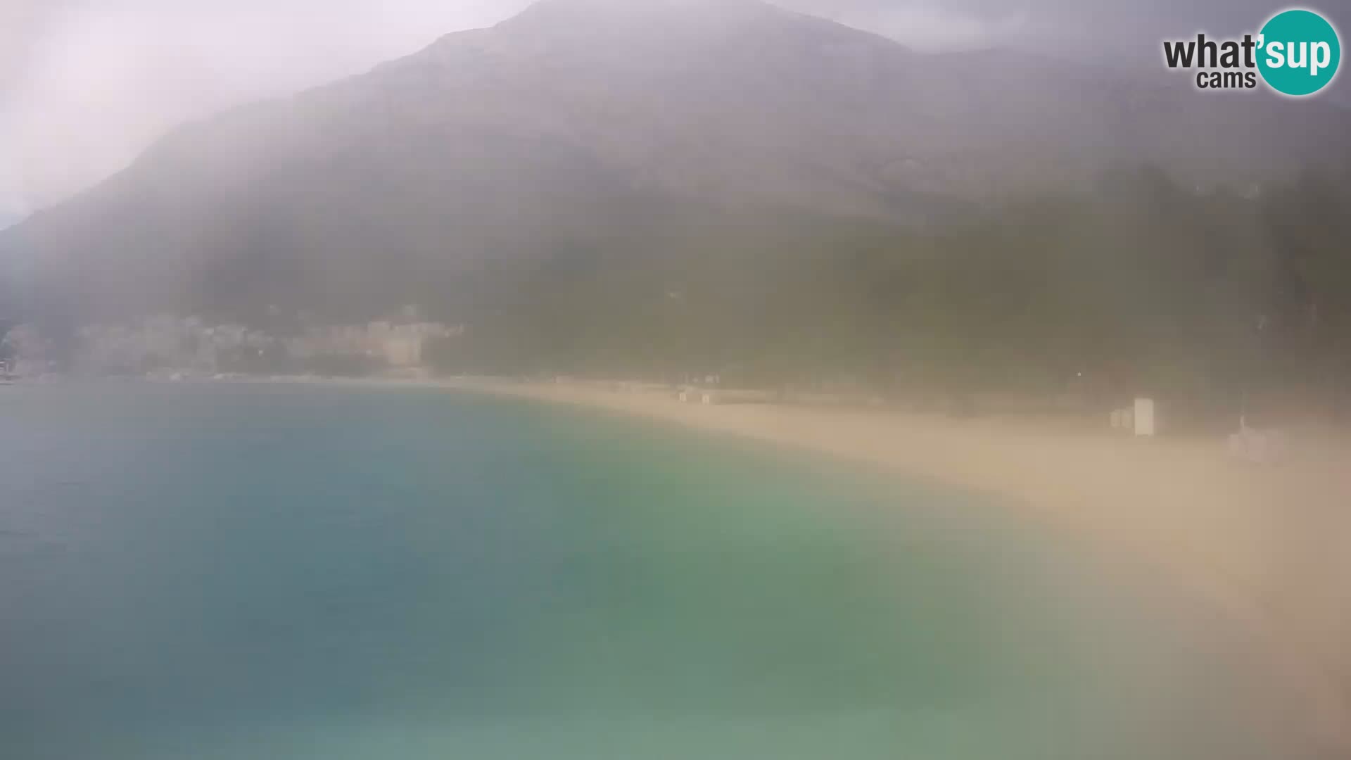 Webcam Live –  Baška Voda – Borik, Nikolina beach