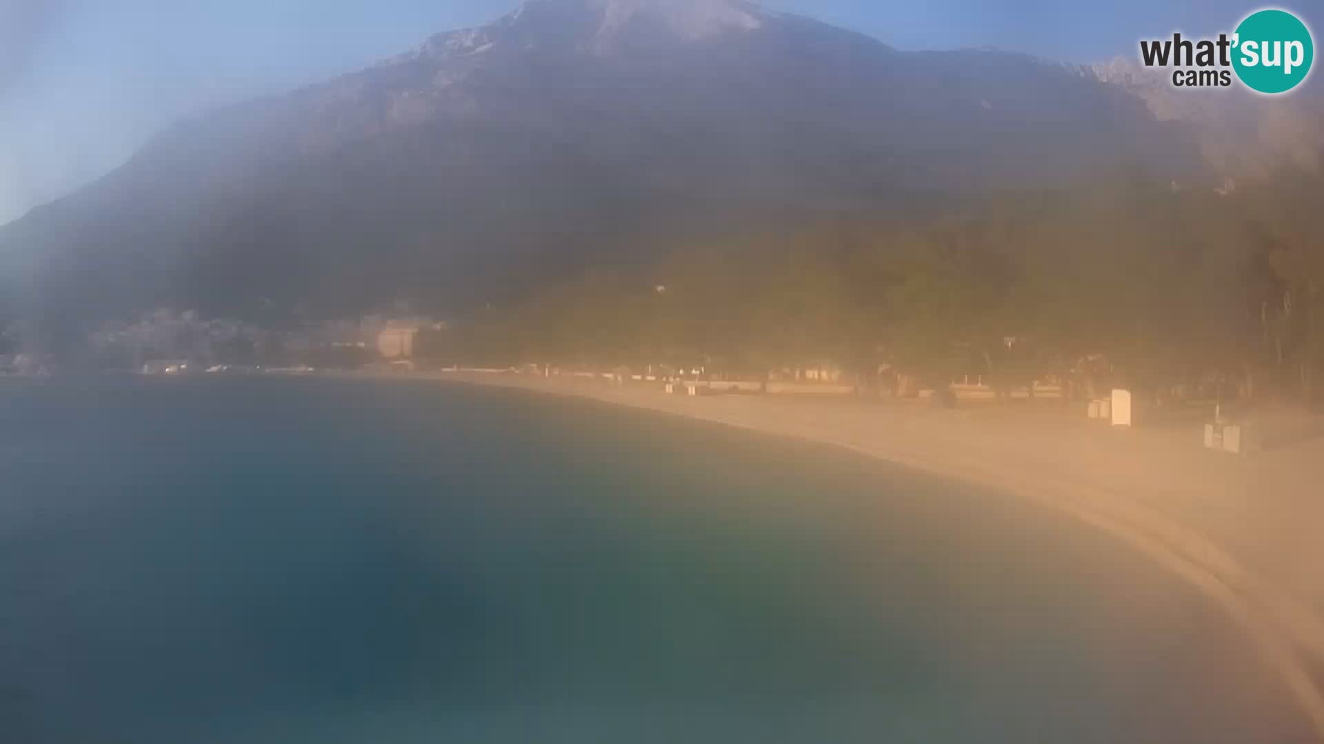 Webcam Basca Voda –  Borik, playa Nikolina
