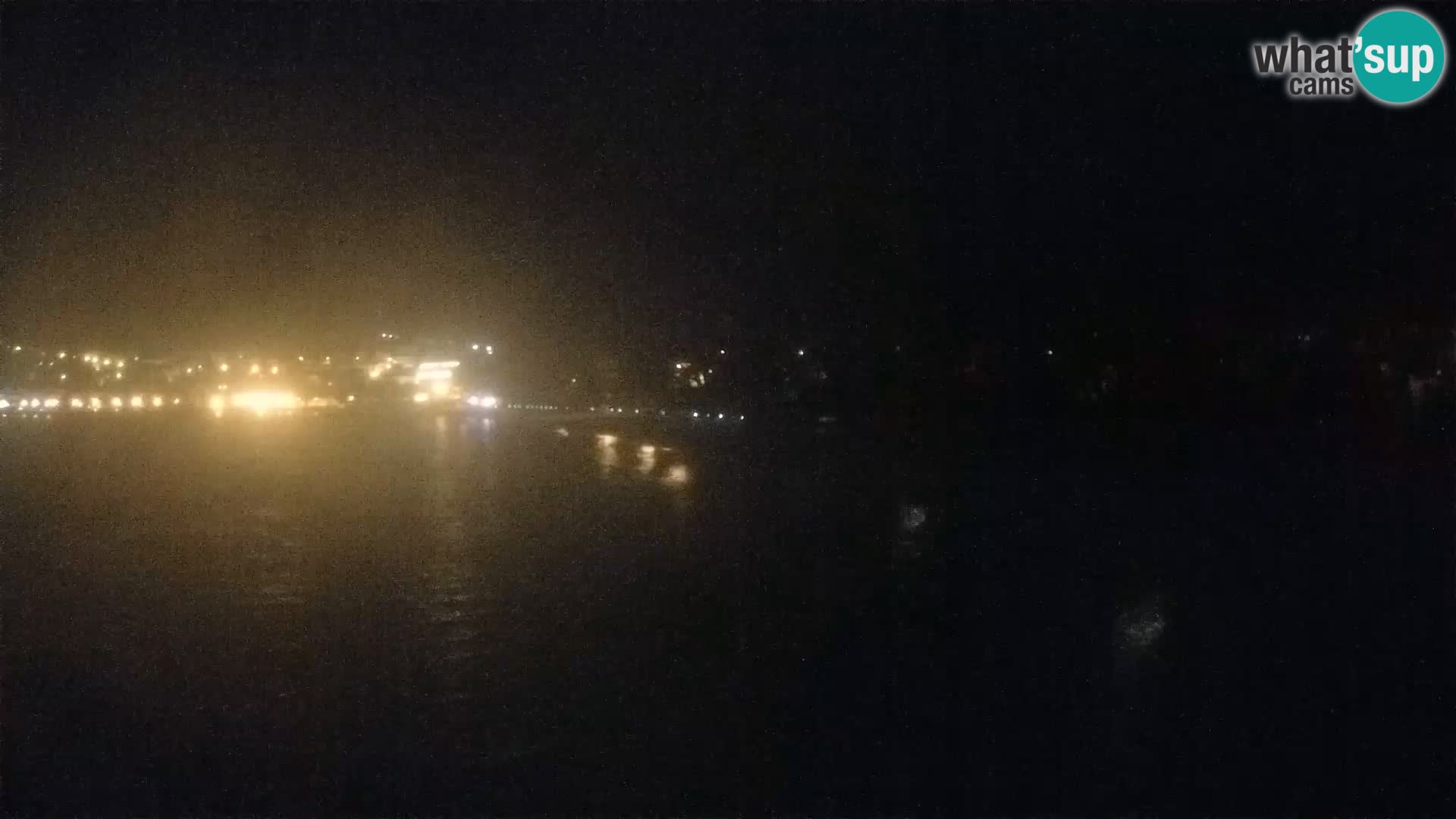 Web kamera – Baška Voda – Borik, pogled na plažu Nikolina