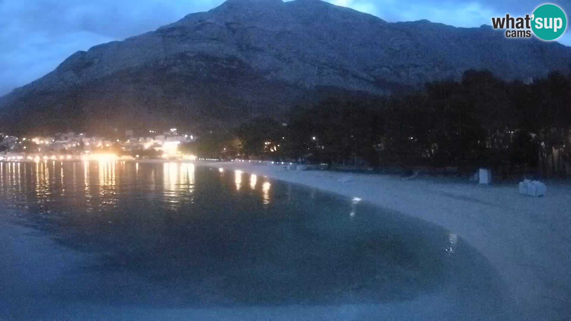 Webcam Live –  Baška Voda – Borik, Nikolina beach