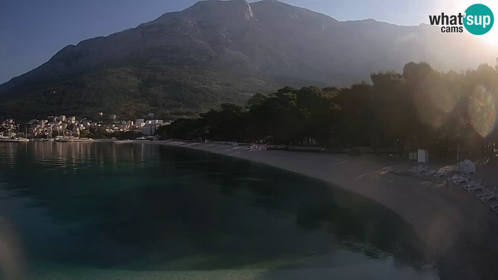 Webcam Live –  Baška Voda – Borik, Nikolina beach