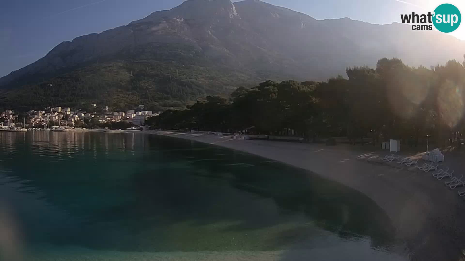 Webcam Baška Voda – Borik, Nikolina Strand