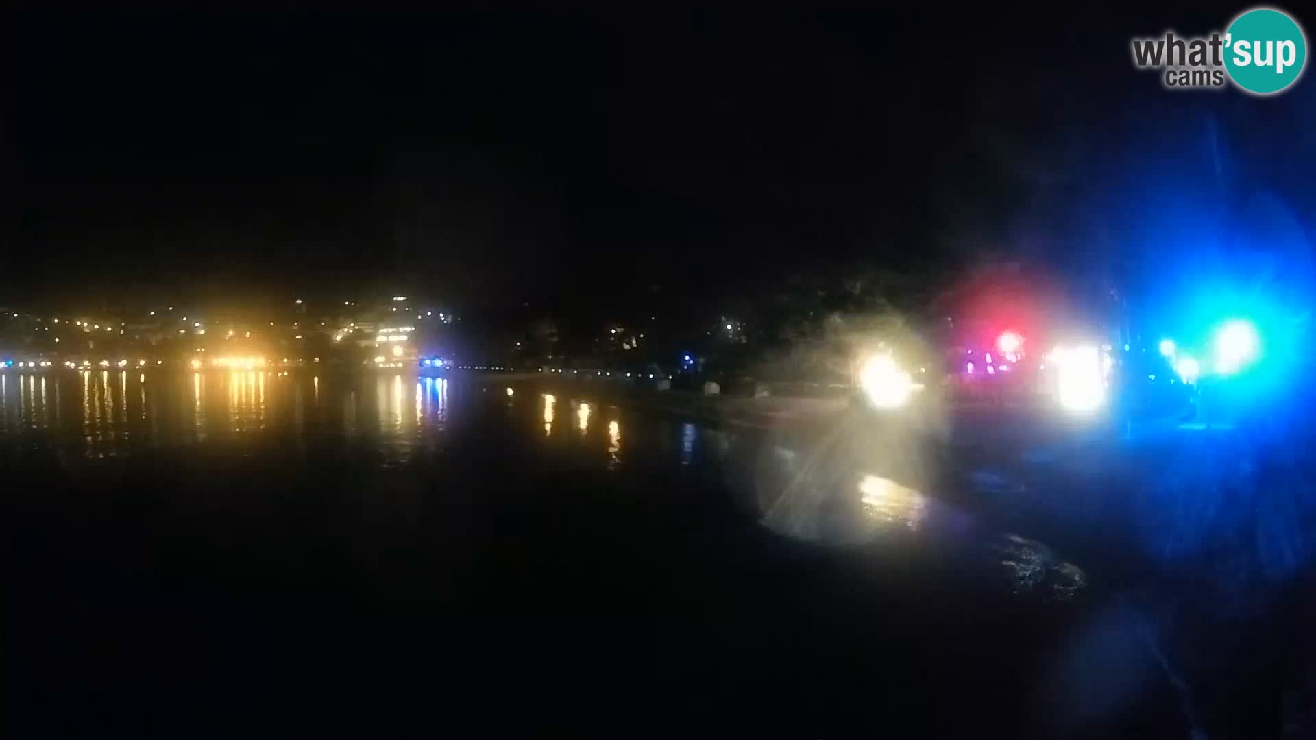 Spletna kamera – Baška Voda – Borik, pogled na plažo Nikolina