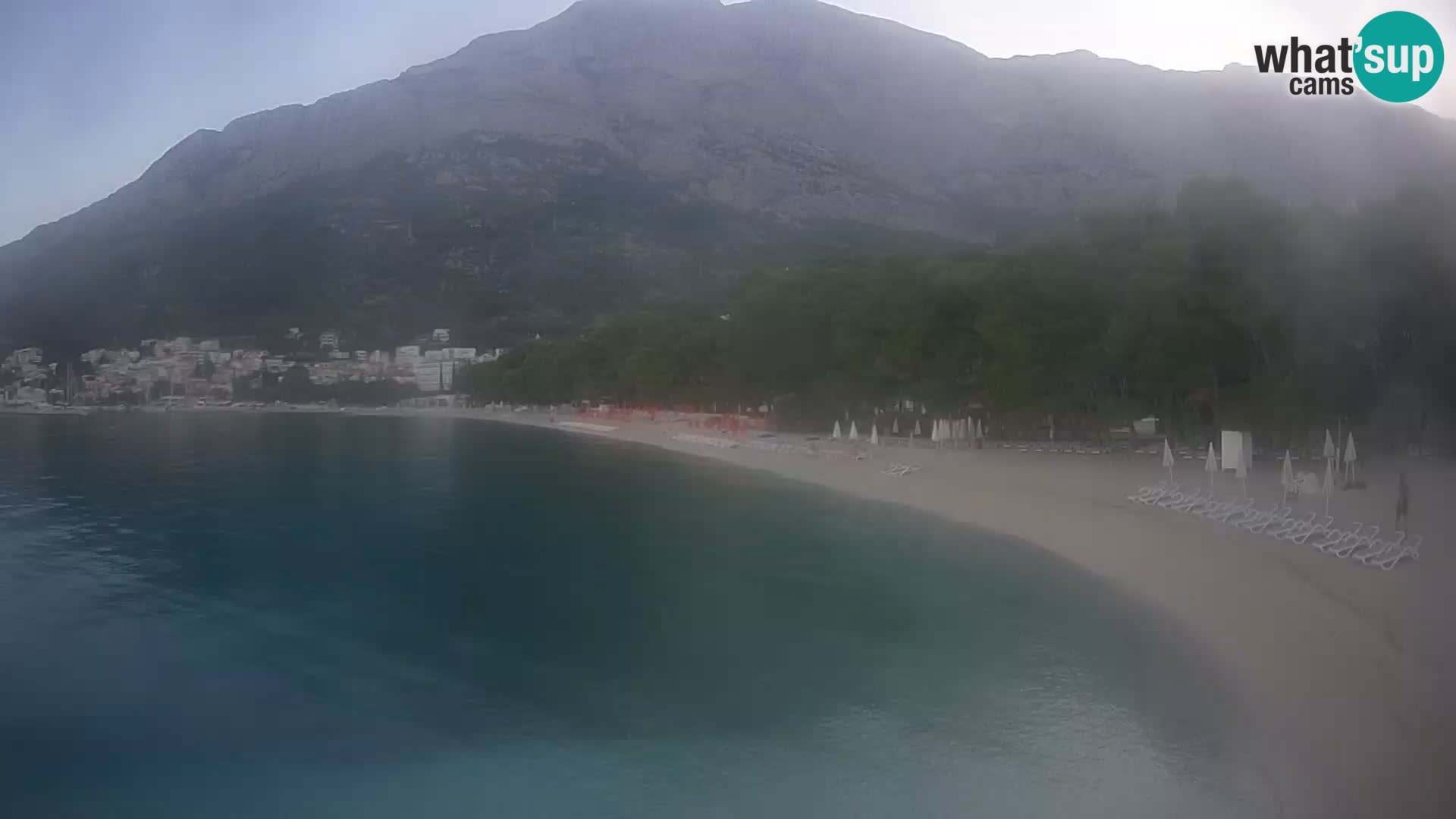 Webcam Baška Voda – Borik, Nikolina Strand