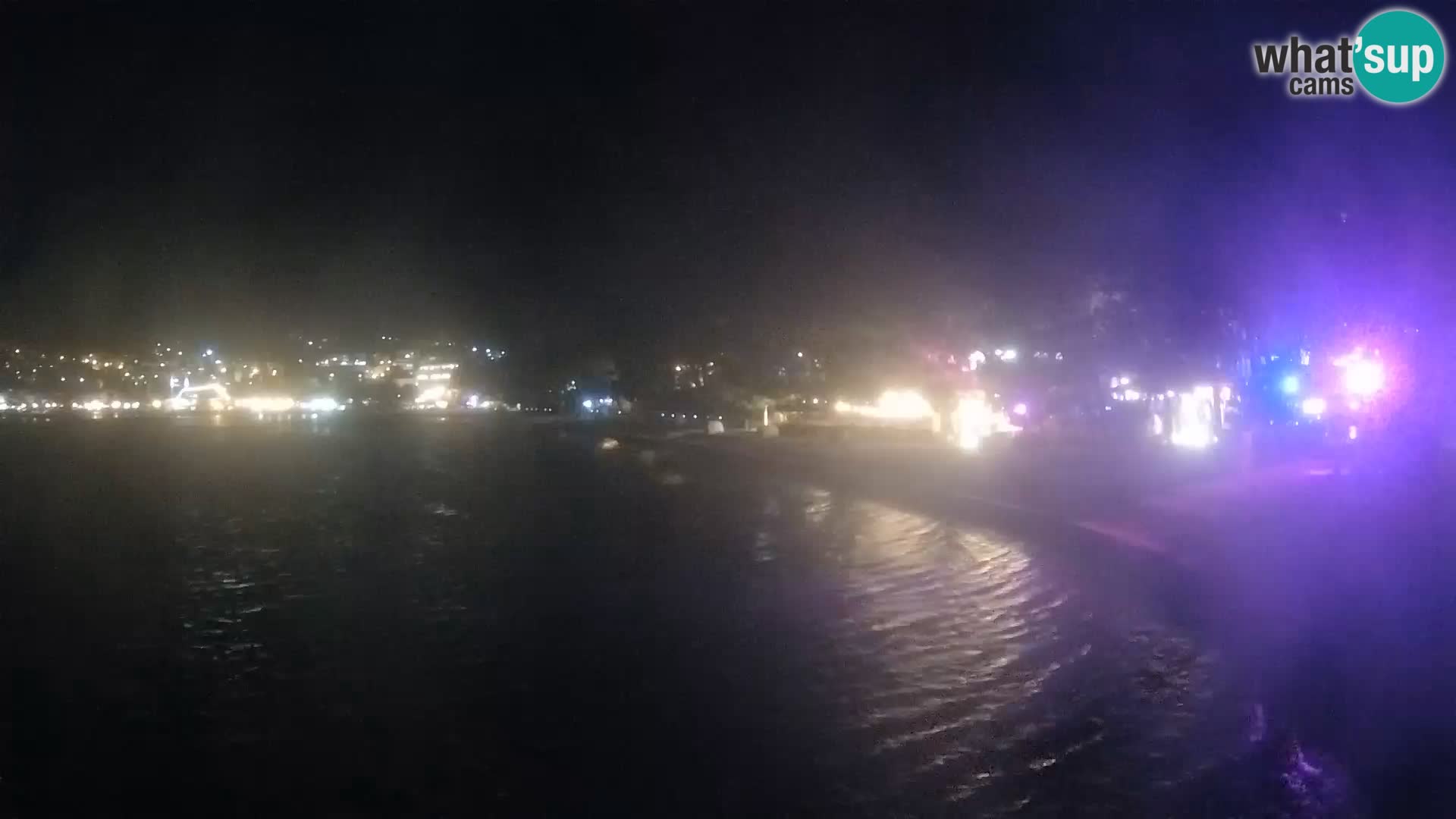 Webcam Basca Voda –  Borik, playa Nikolina