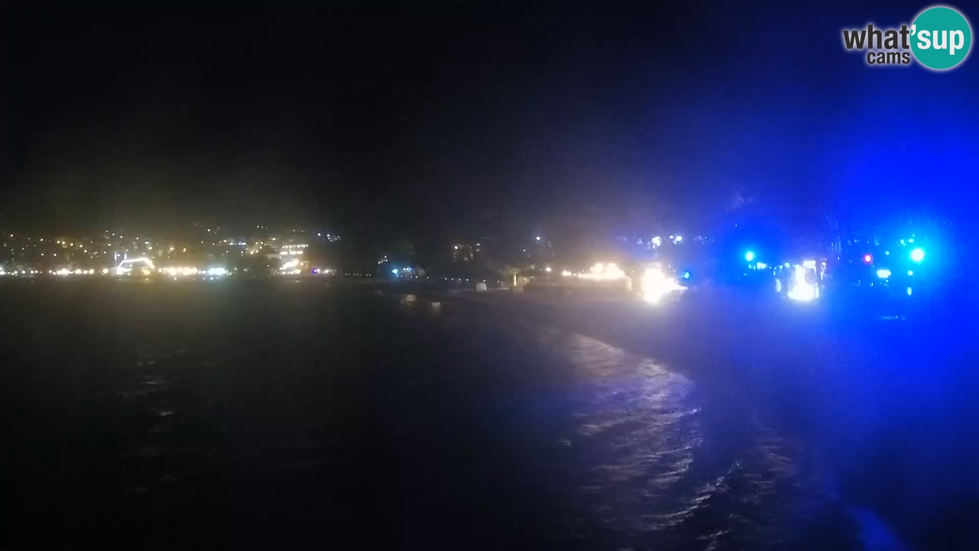 Webcam Live – Baška Voda – Borik, spiaggia Nikolina