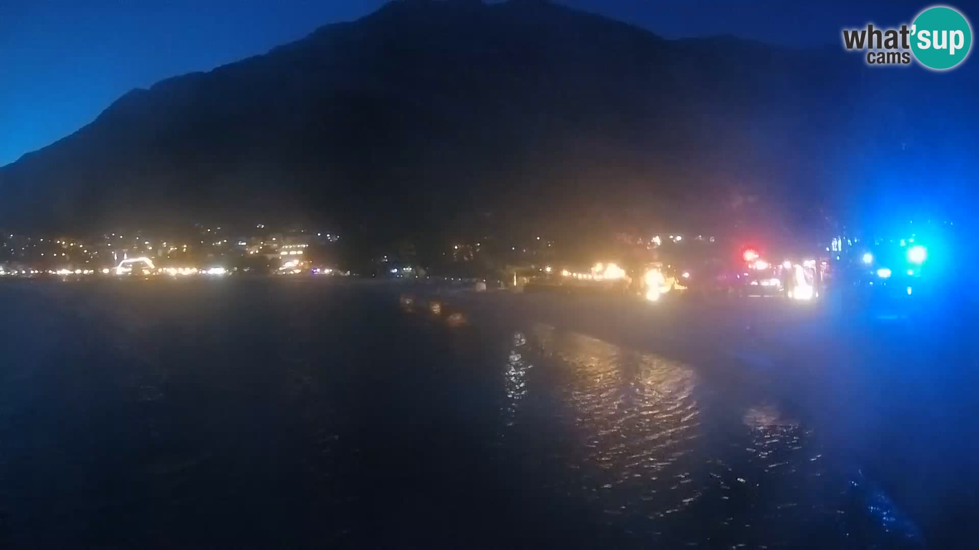 Webcam Live – Baška Voda – Borik, spiaggia Nikolina