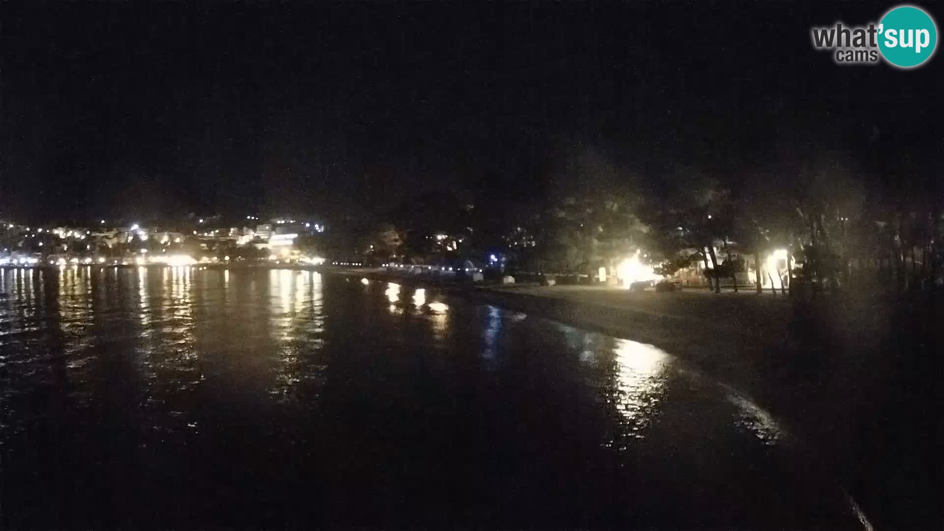 Webcam Baška Voda – Borik, plage Nikolina
