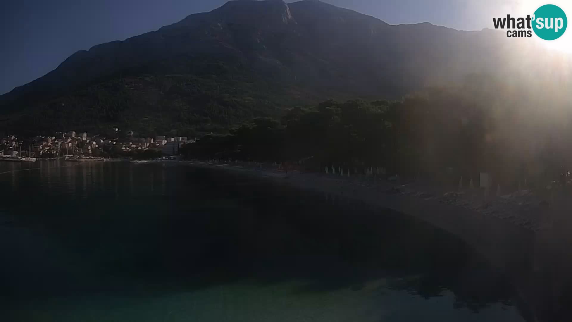 Webcam Baška Voda – Borik, Nikolina Strand