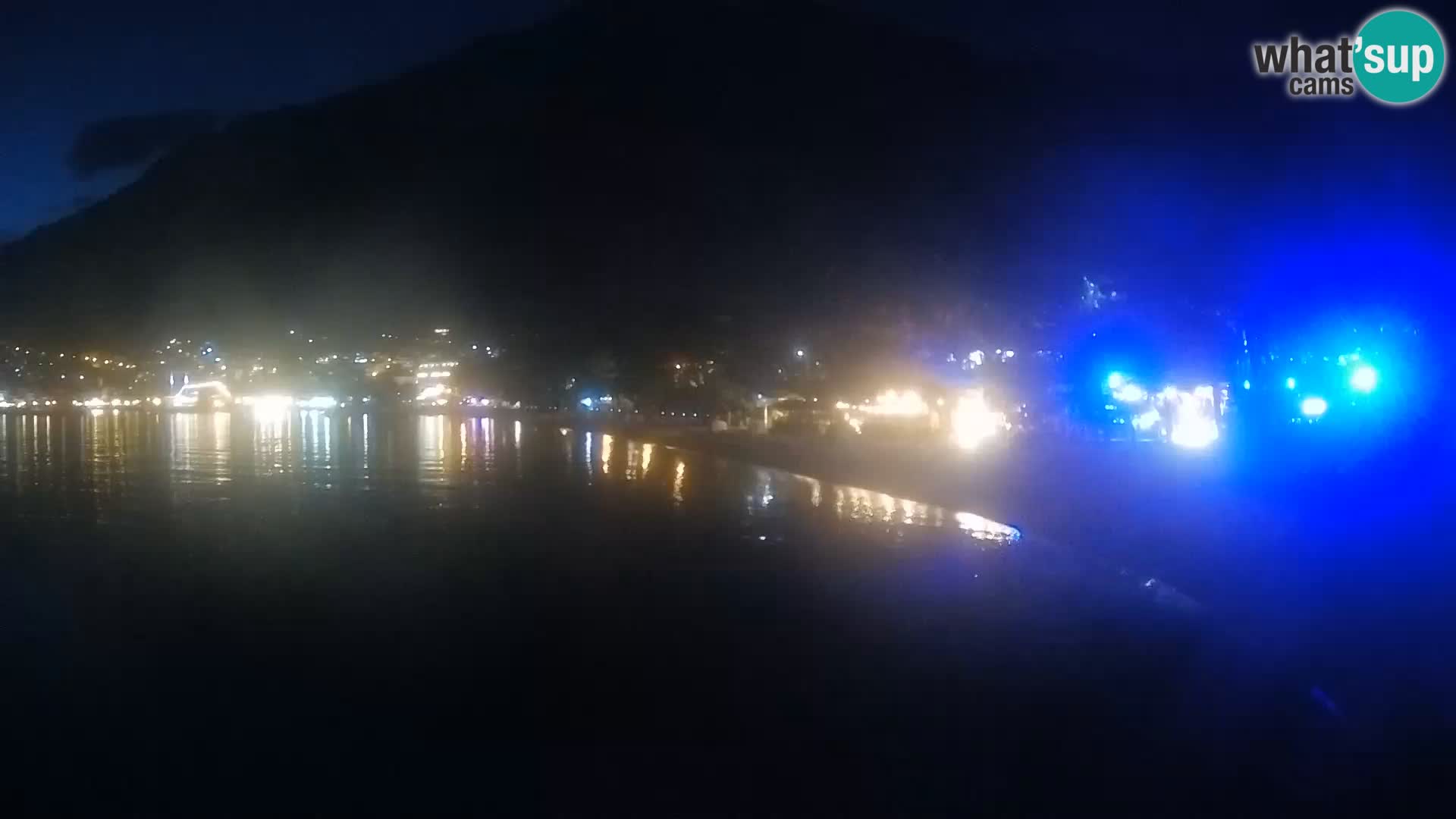 Webcam Basca Voda –  Borik, playa Nikolina
