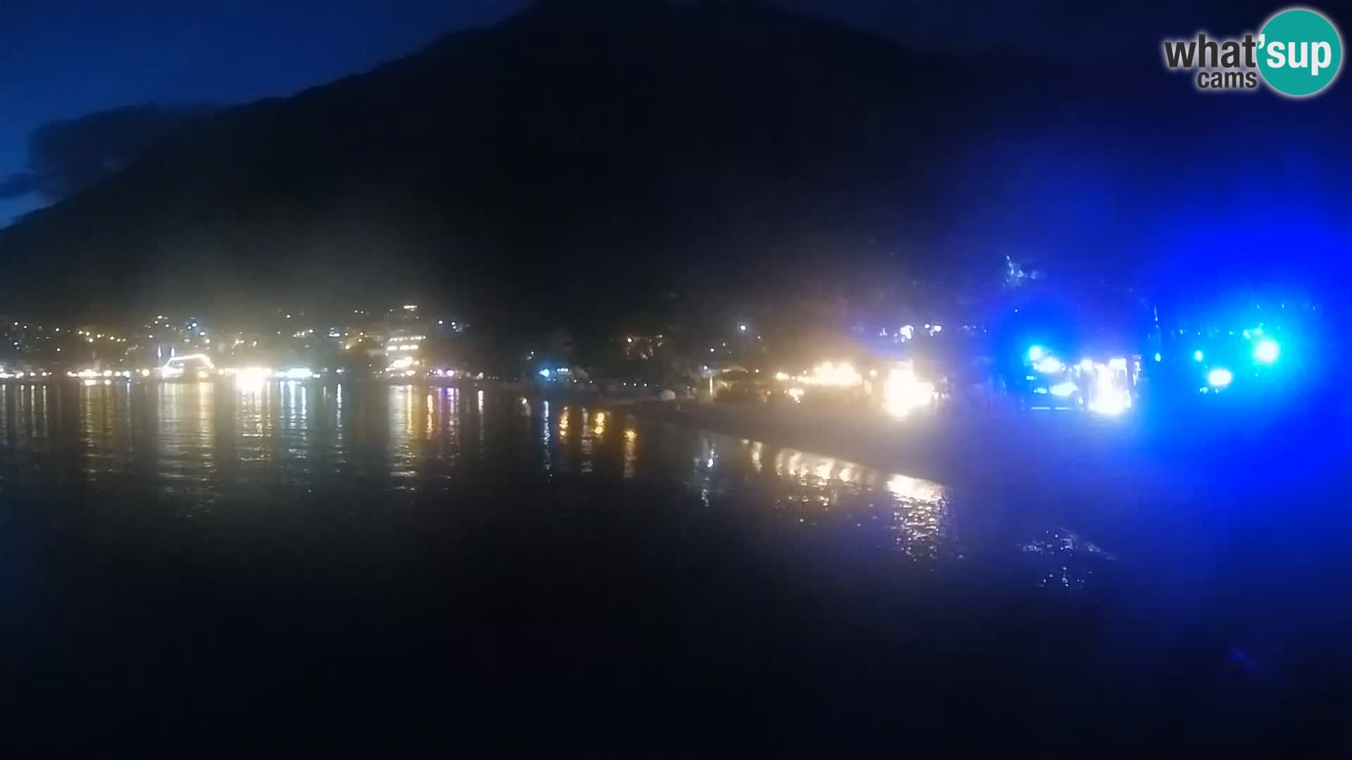Webcam Baška Voda – Borik, plage Nikolina