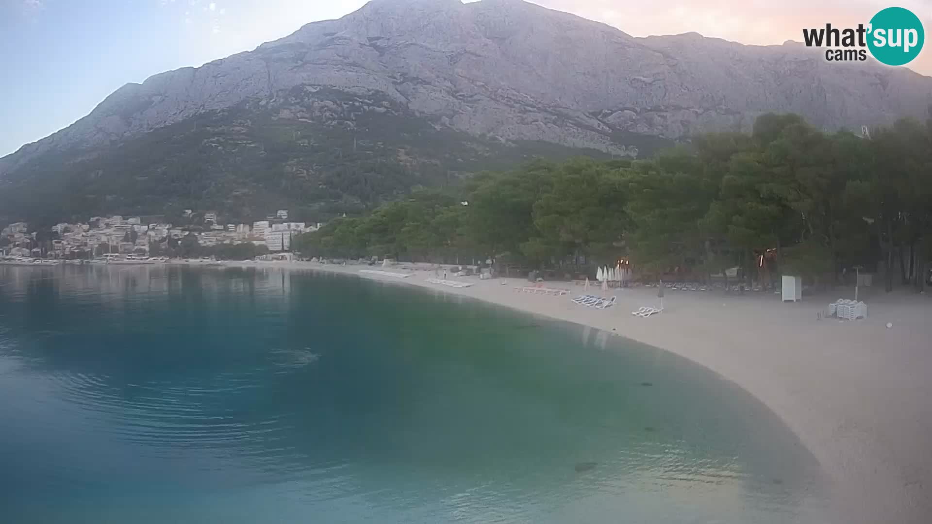 Webcam Baška Voda – Borik, Nikolina Strand