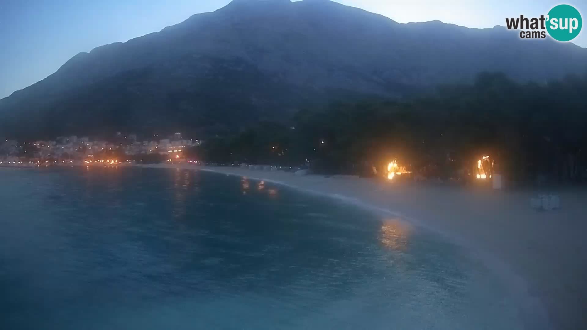 Webcam Live –  Baška Voda – Borik, Nikolina beach