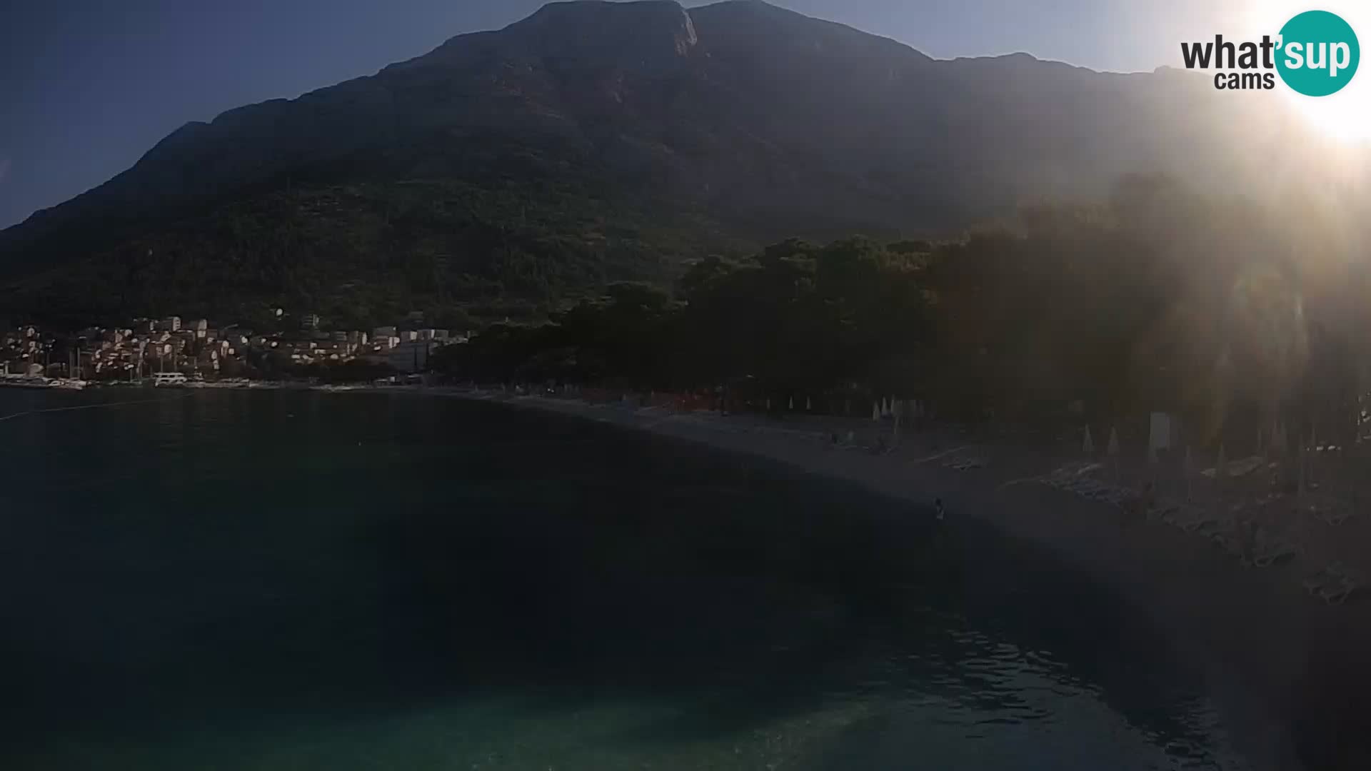 Webcam Live –  Baška Voda – Borik, Nikolina beach